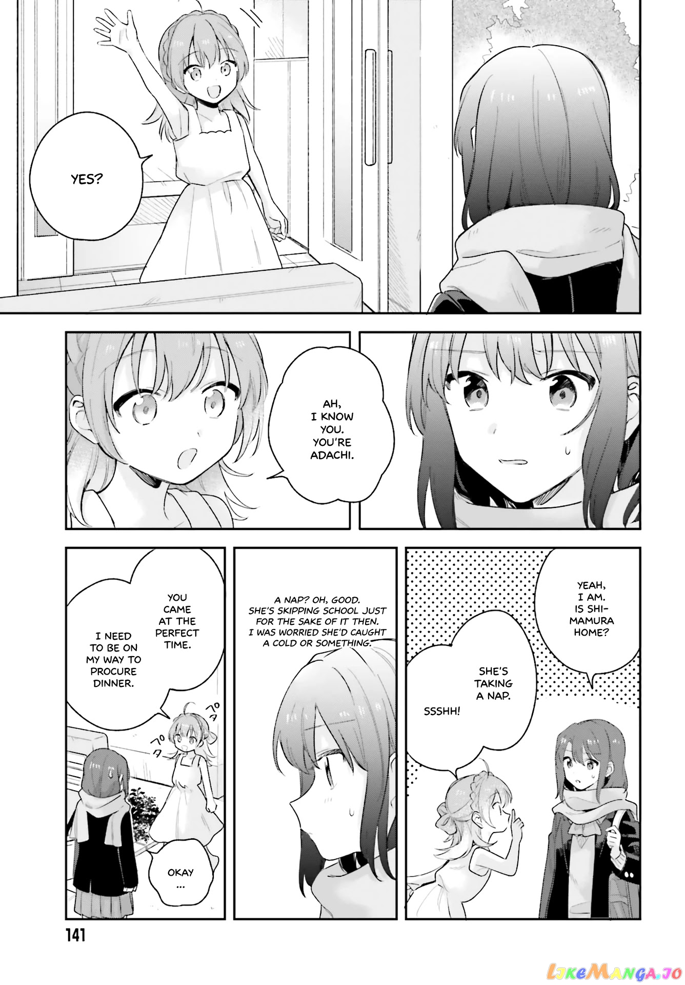 Adachi To Shimamura (Moke Yuzuhara) chapter 15.5 - page 11