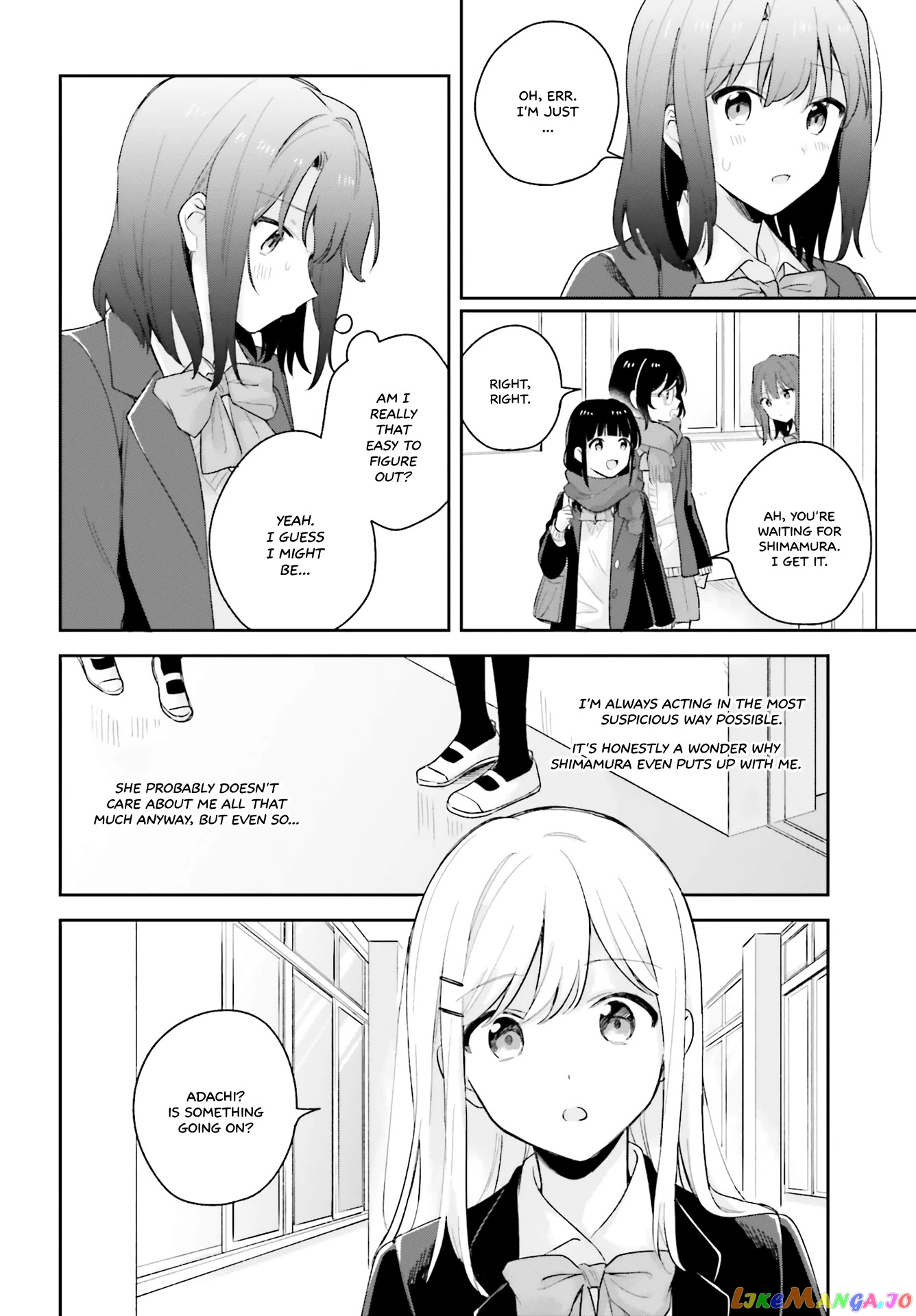 Adachi To Shimamura (Moke Yuzuhara) chapter 15.5 - page 4