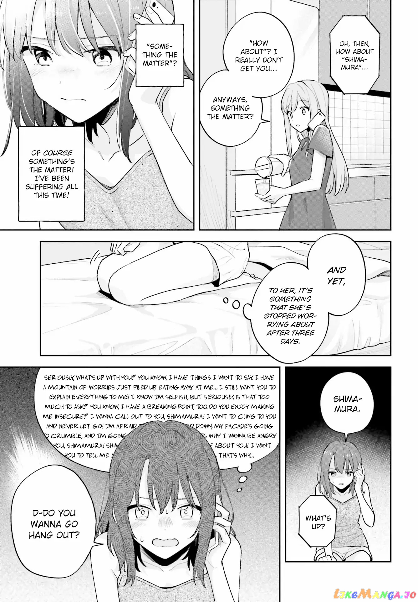 Adachi To Shimamura (Moke Yuzuhara) chapter 30 - page 7
