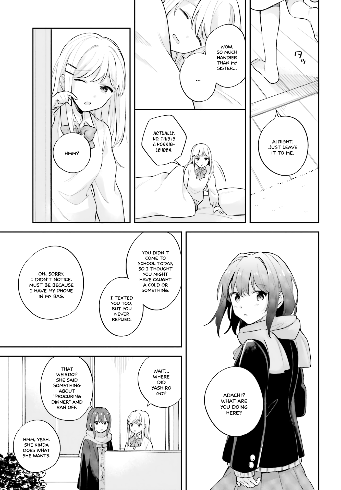 Adachi To Shimamura (Moke Yuzuhara) chapter 16.5 - page 7