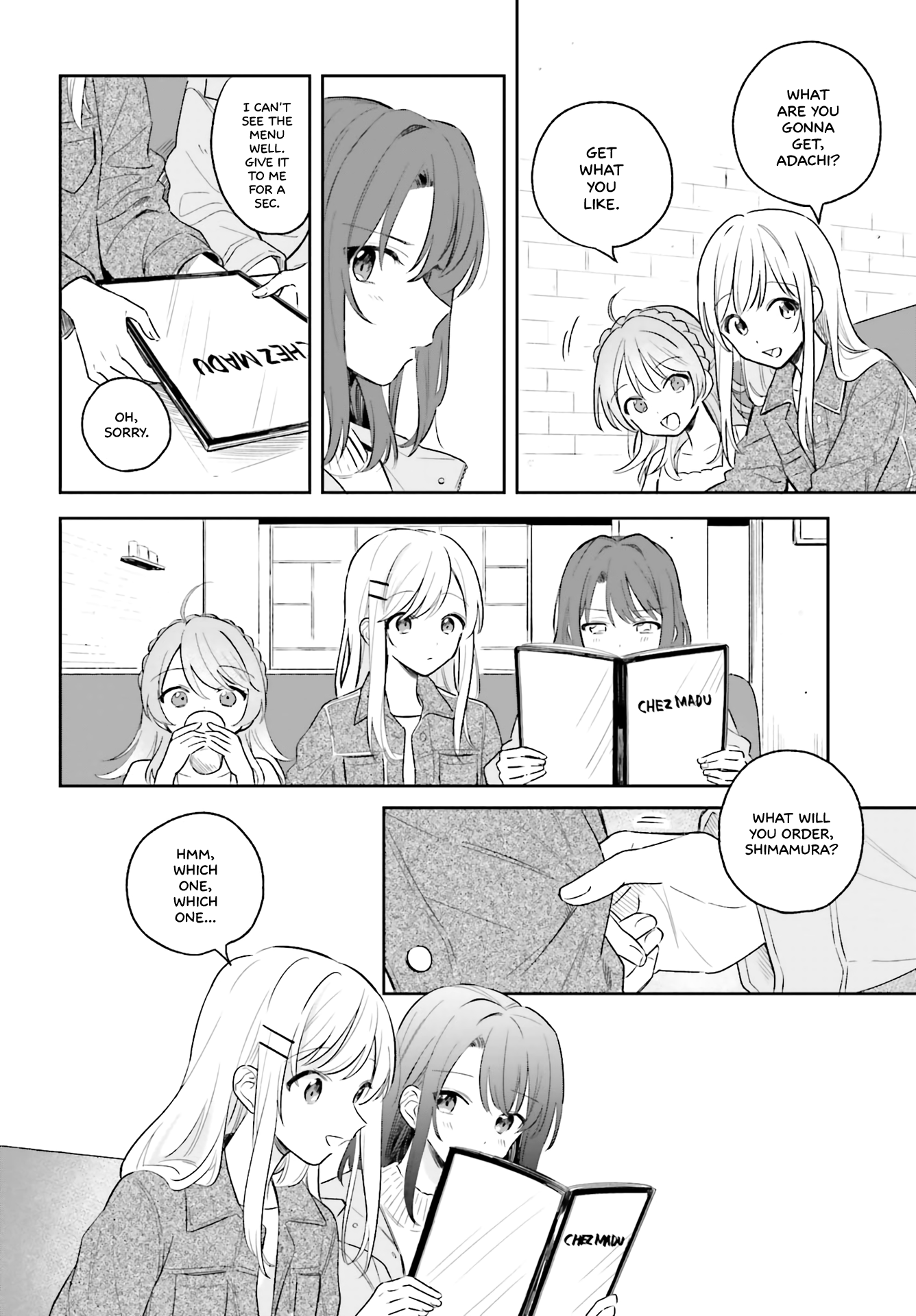 Adachi To Shimamura (Moke Yuzuhara) chapter 5 - page 12