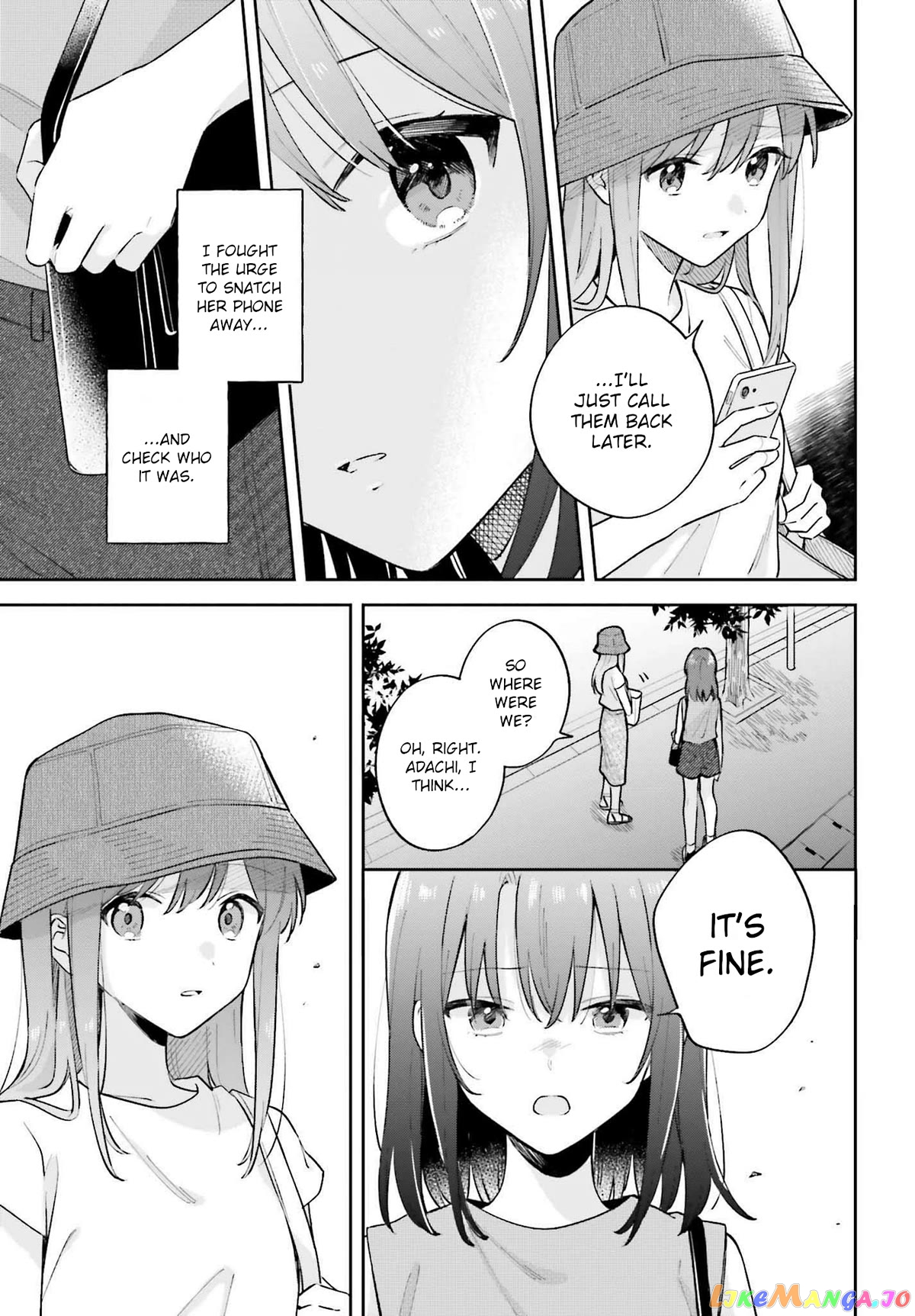 Adachi To Shimamura (Moke Yuzuhara) chapter 30.2 - page 2