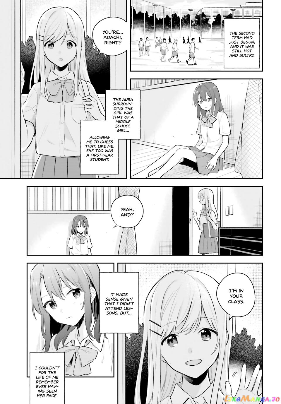 Adachi To Shimamura (Moke Yuzuhara) chapter 6 - page 1