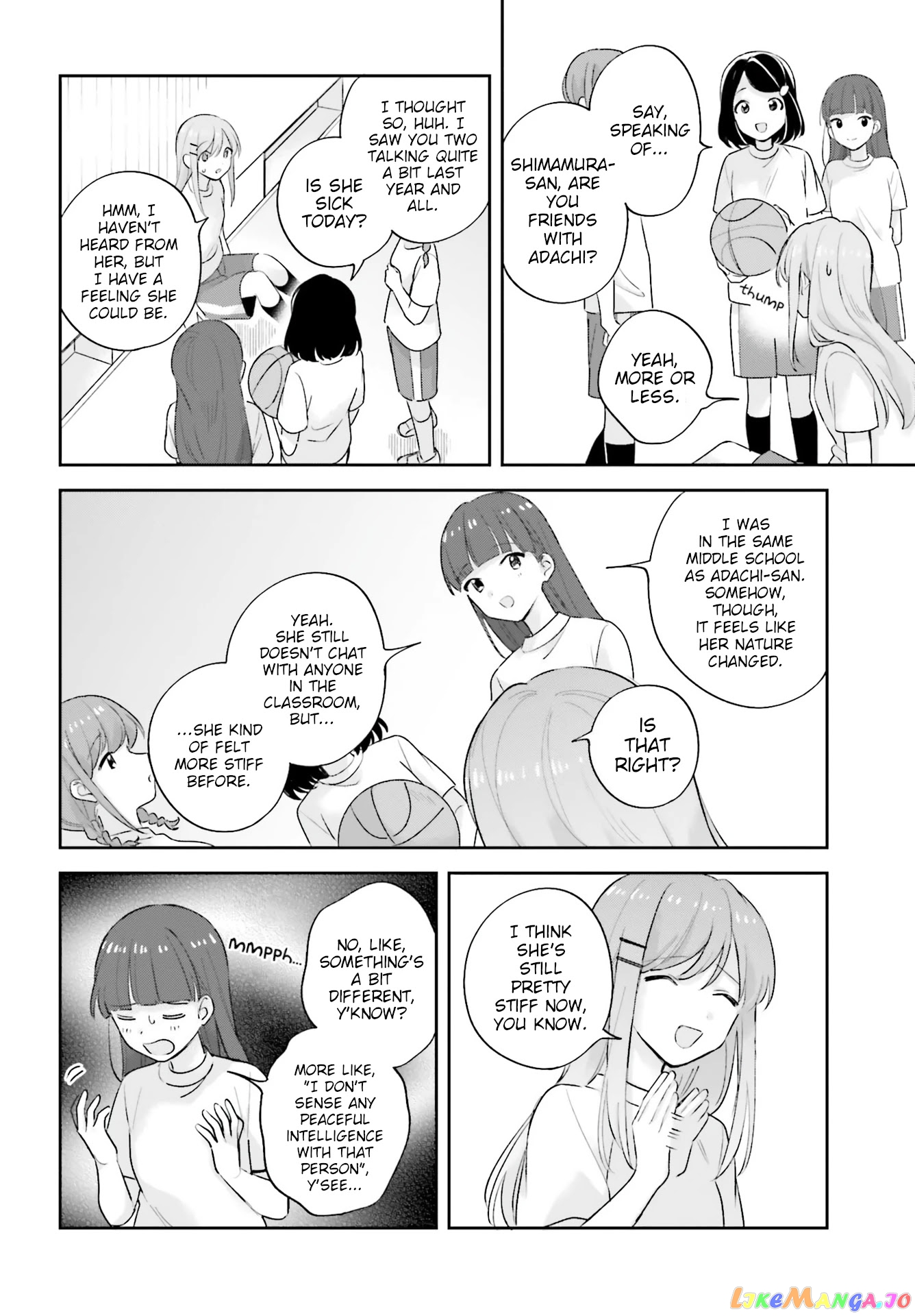 Adachi To Shimamura (Moke Yuzuhara) chapter 19 - page 8