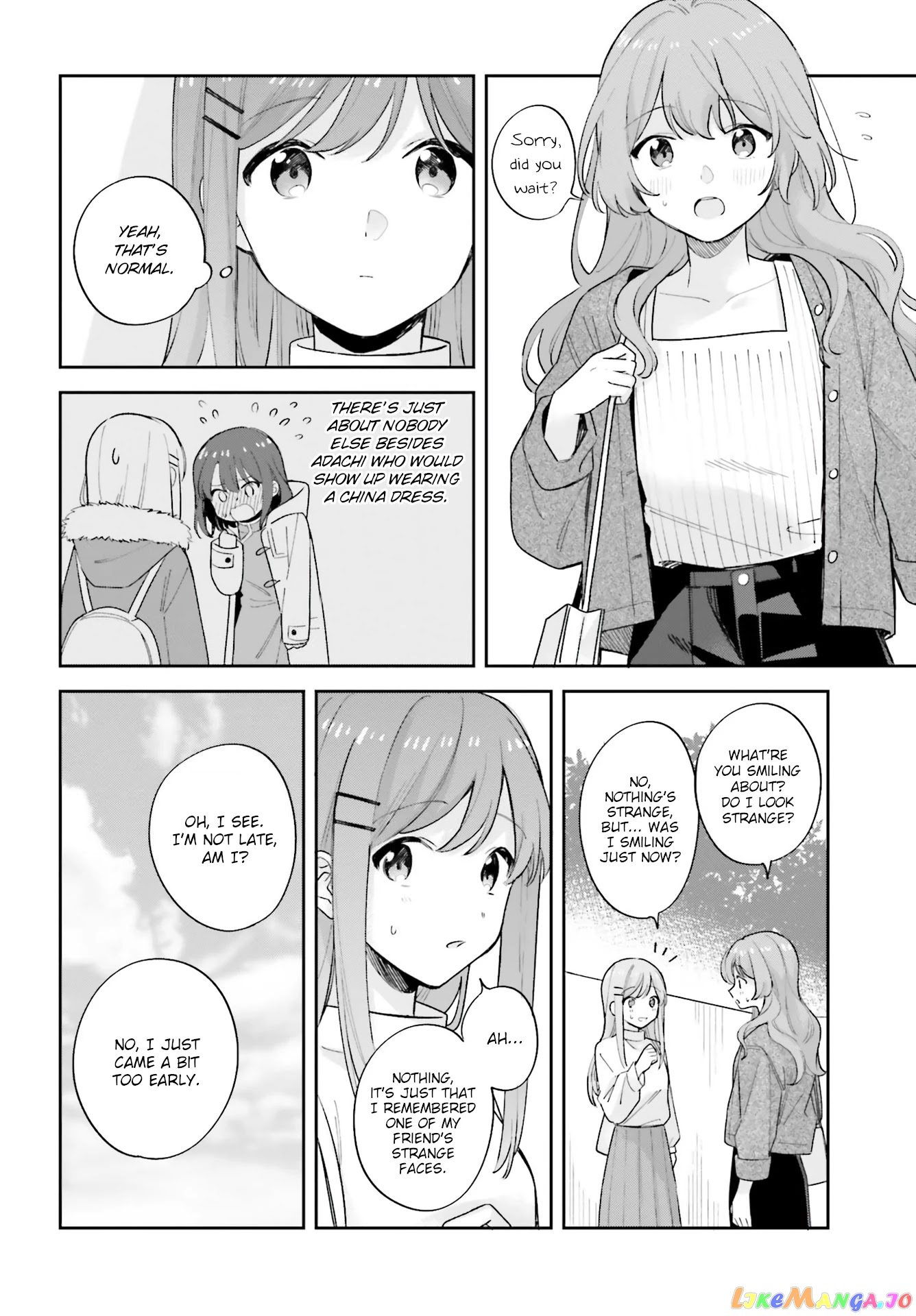 Adachi To Shimamura (Moke Yuzuhara) chapter 19.5 - page 2