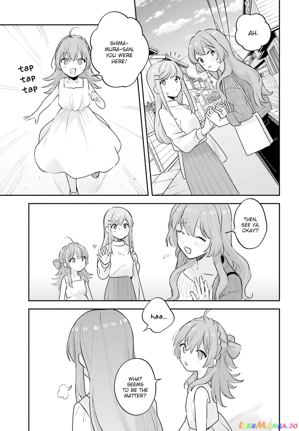 Adachi To Shimamura (Moke Yuzuhara) chapter 19.5 - page 21