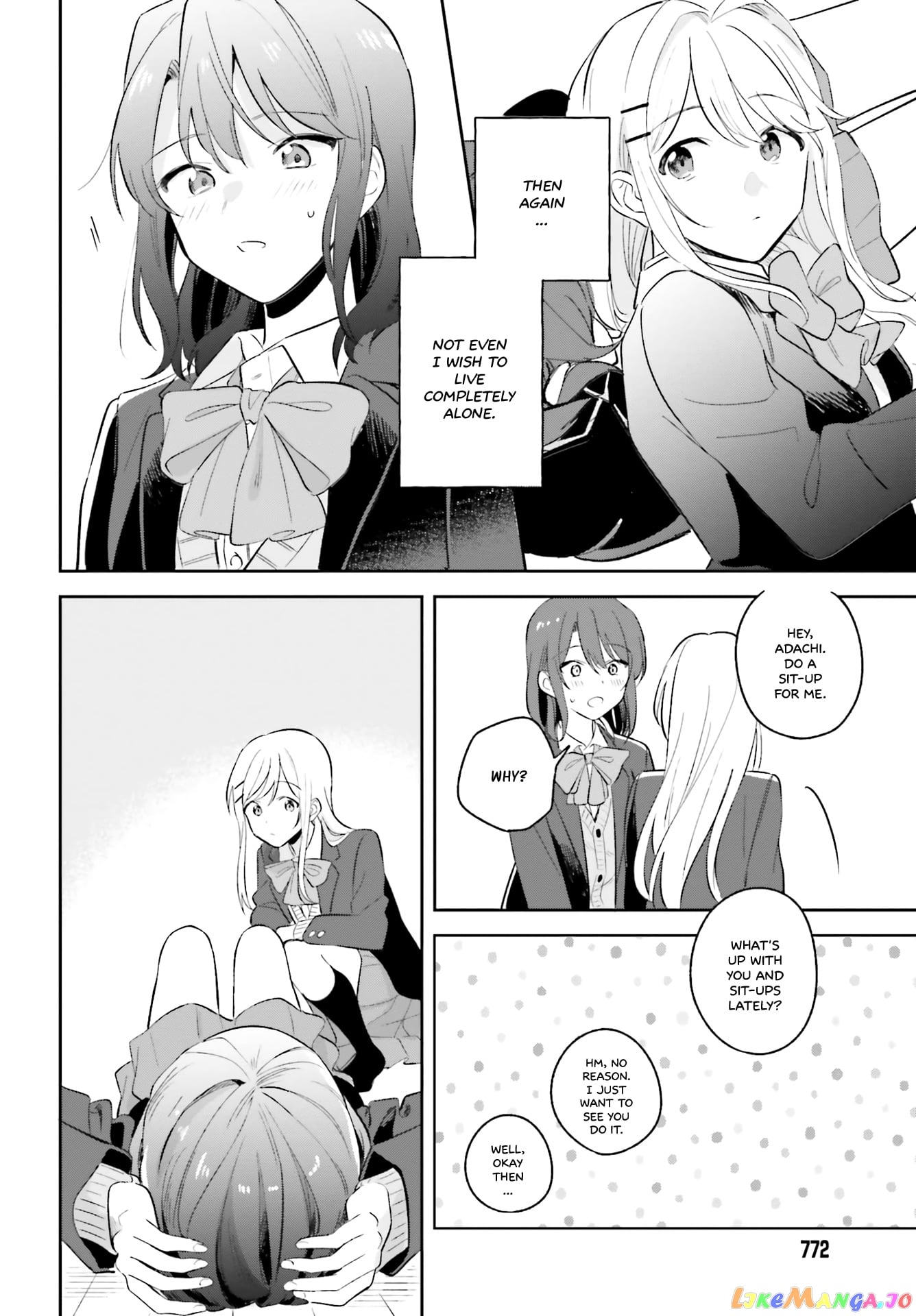 Adachi To Shimamura (Moke Yuzuhara) chapter 8 - page 18
