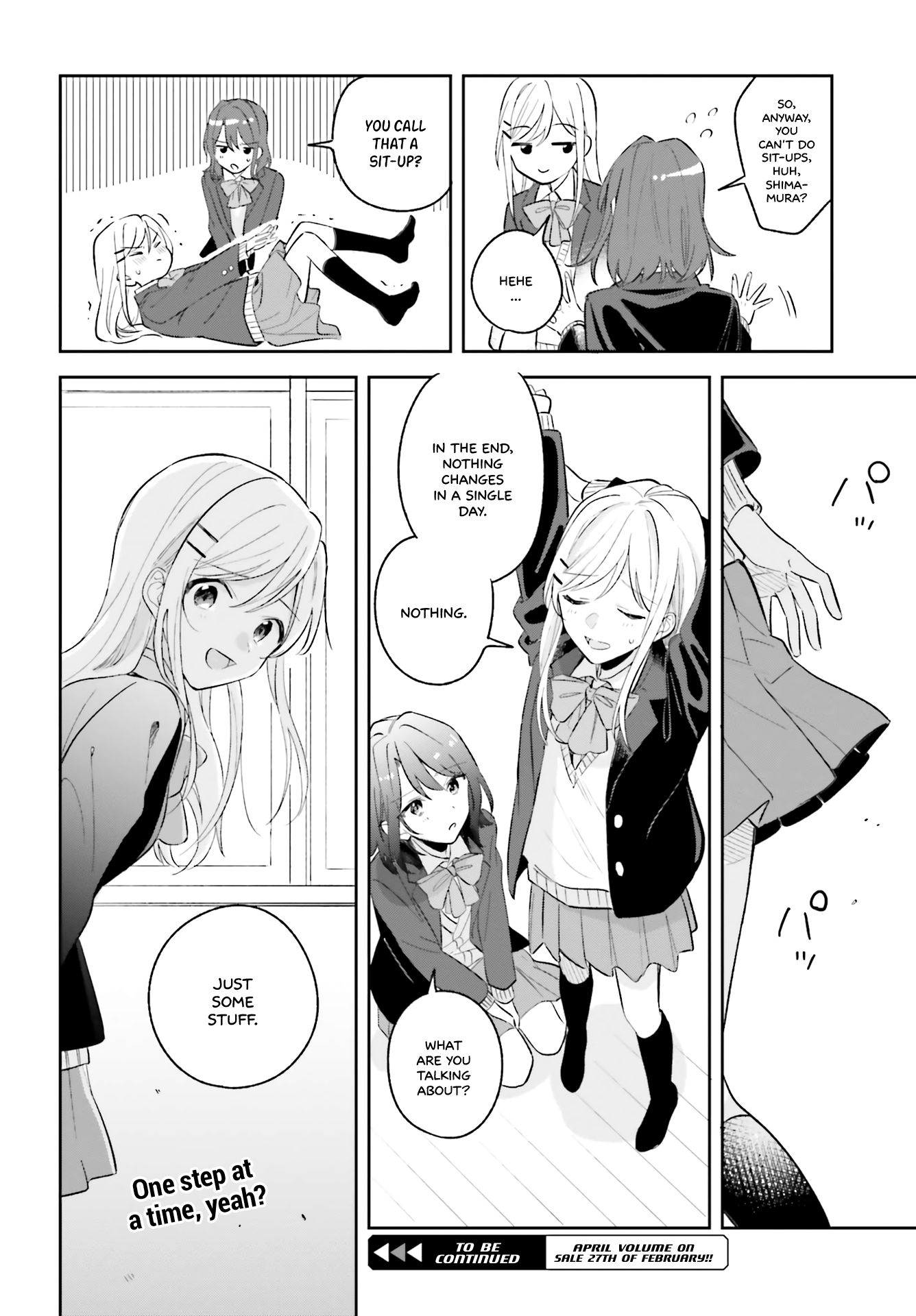 Adachi To Shimamura (Moke Yuzuhara) chapter 8 - page 20