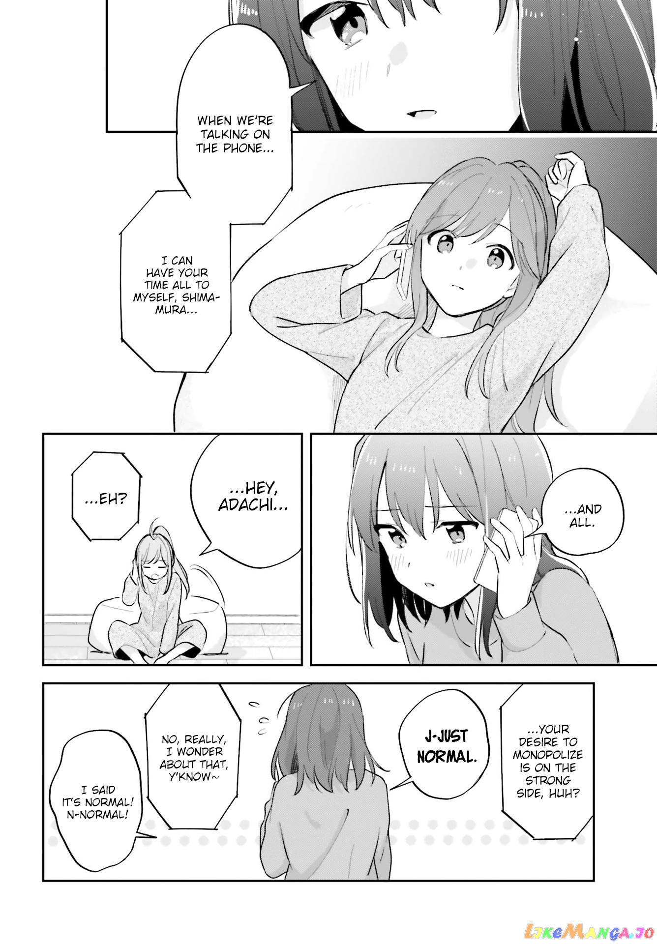 Adachi To Shimamura (Moke Yuzuhara) chapter 21 - page 26