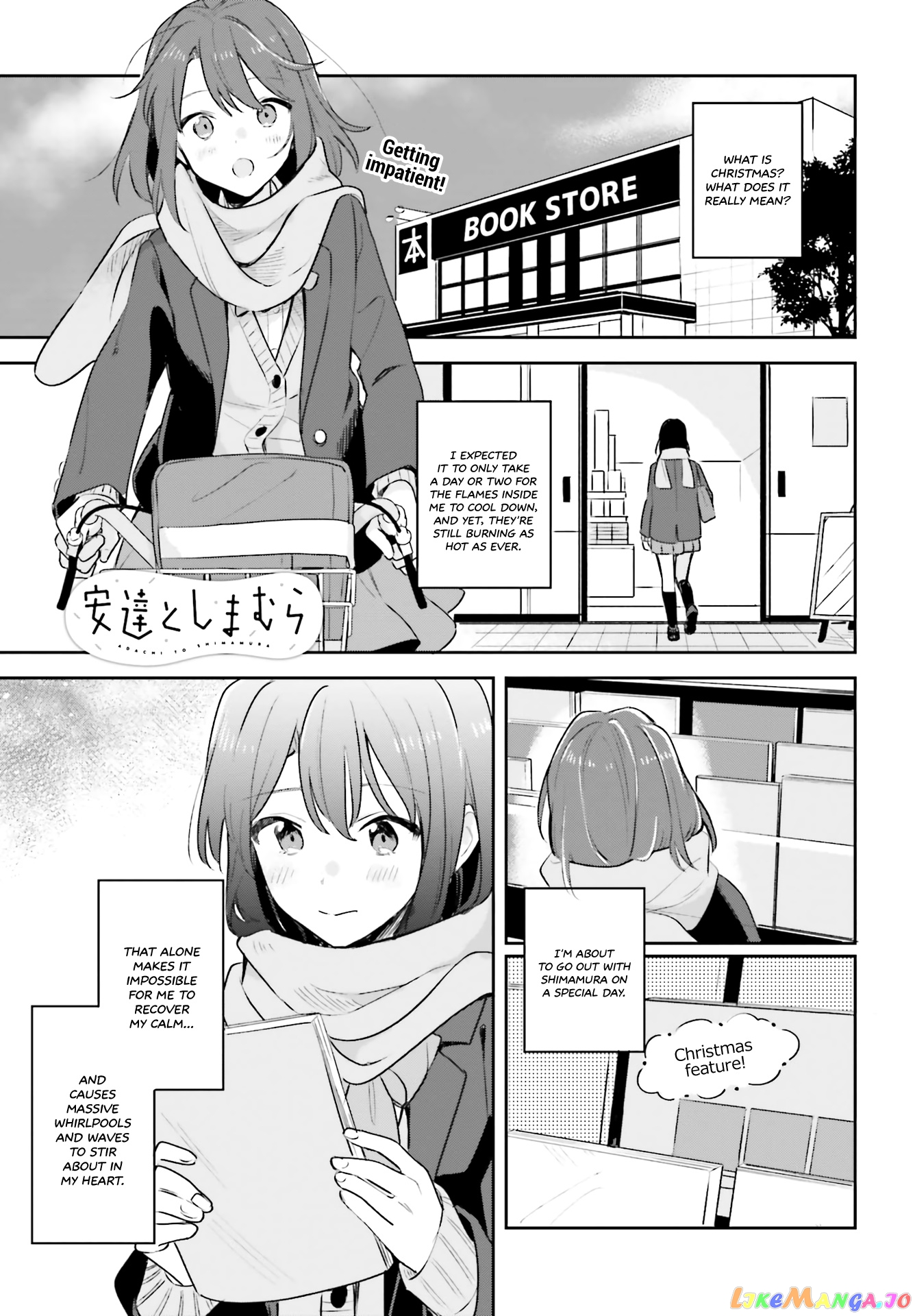 Adachi To Shimamura (Moke Yuzuhara) chapter 11 - page 1