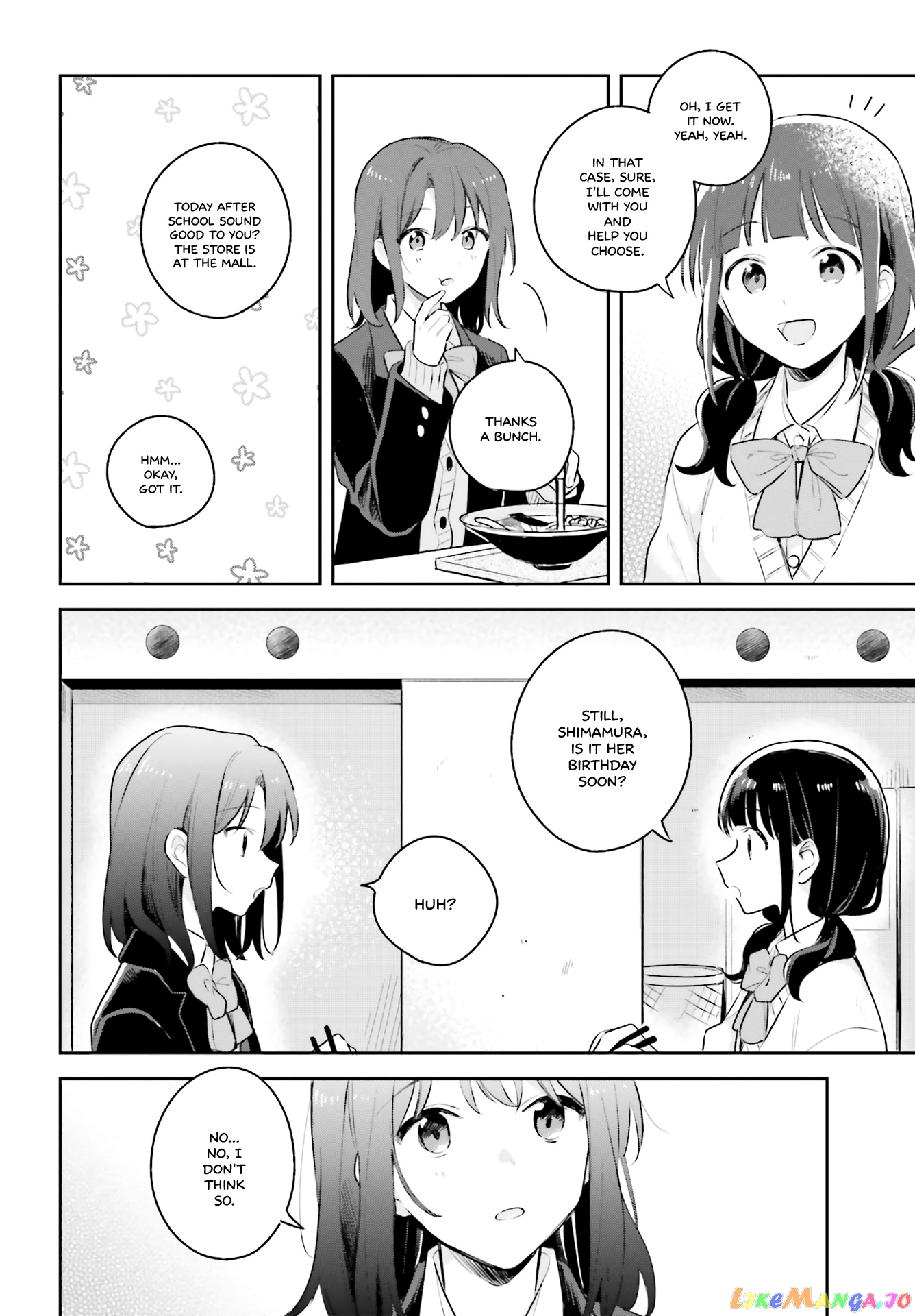 Adachi To Shimamura (Moke Yuzuhara) chapter 11 - page 12