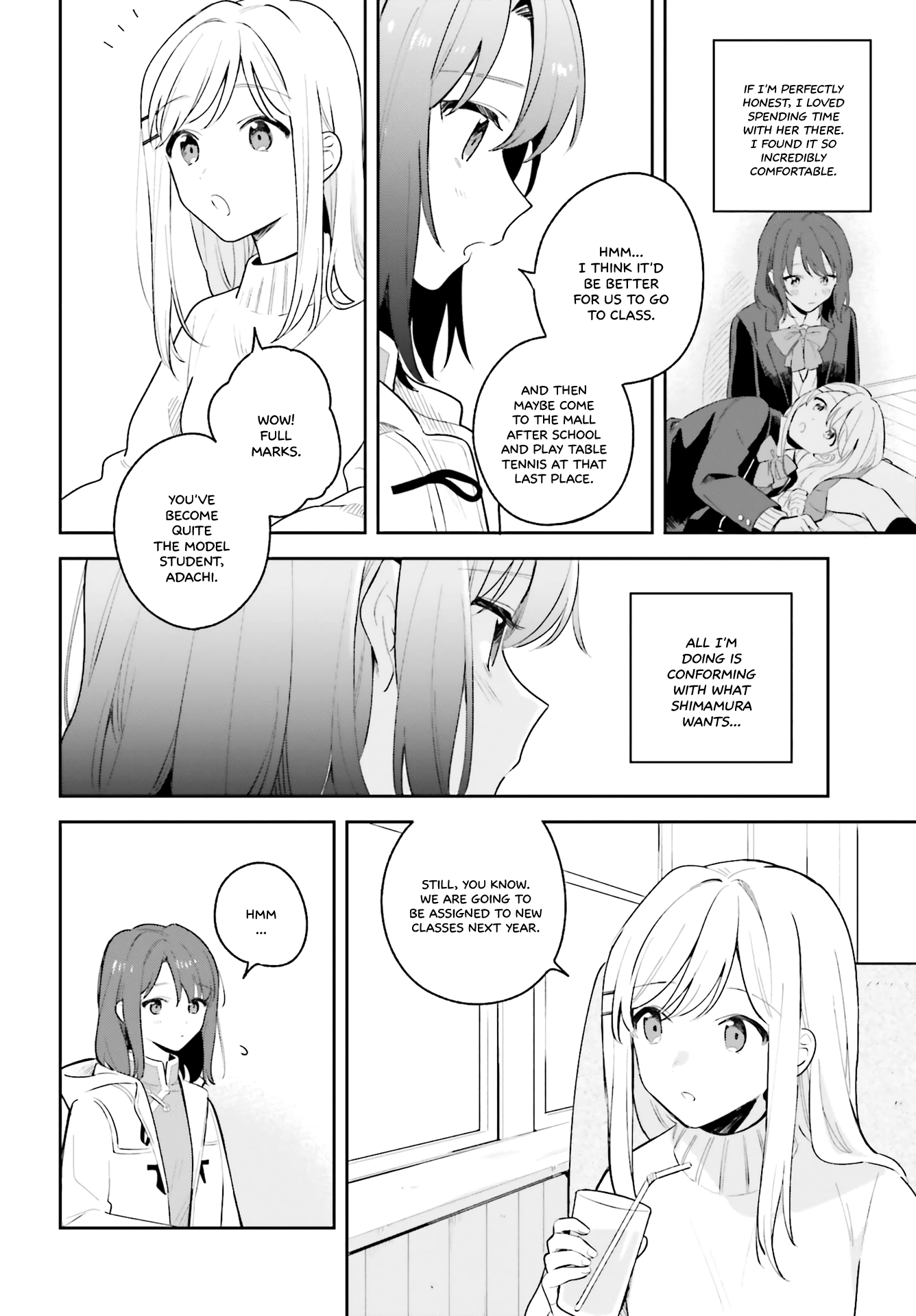 Adachi To Shimamura (Moke Yuzuhara) chapter 12.5 - page 3