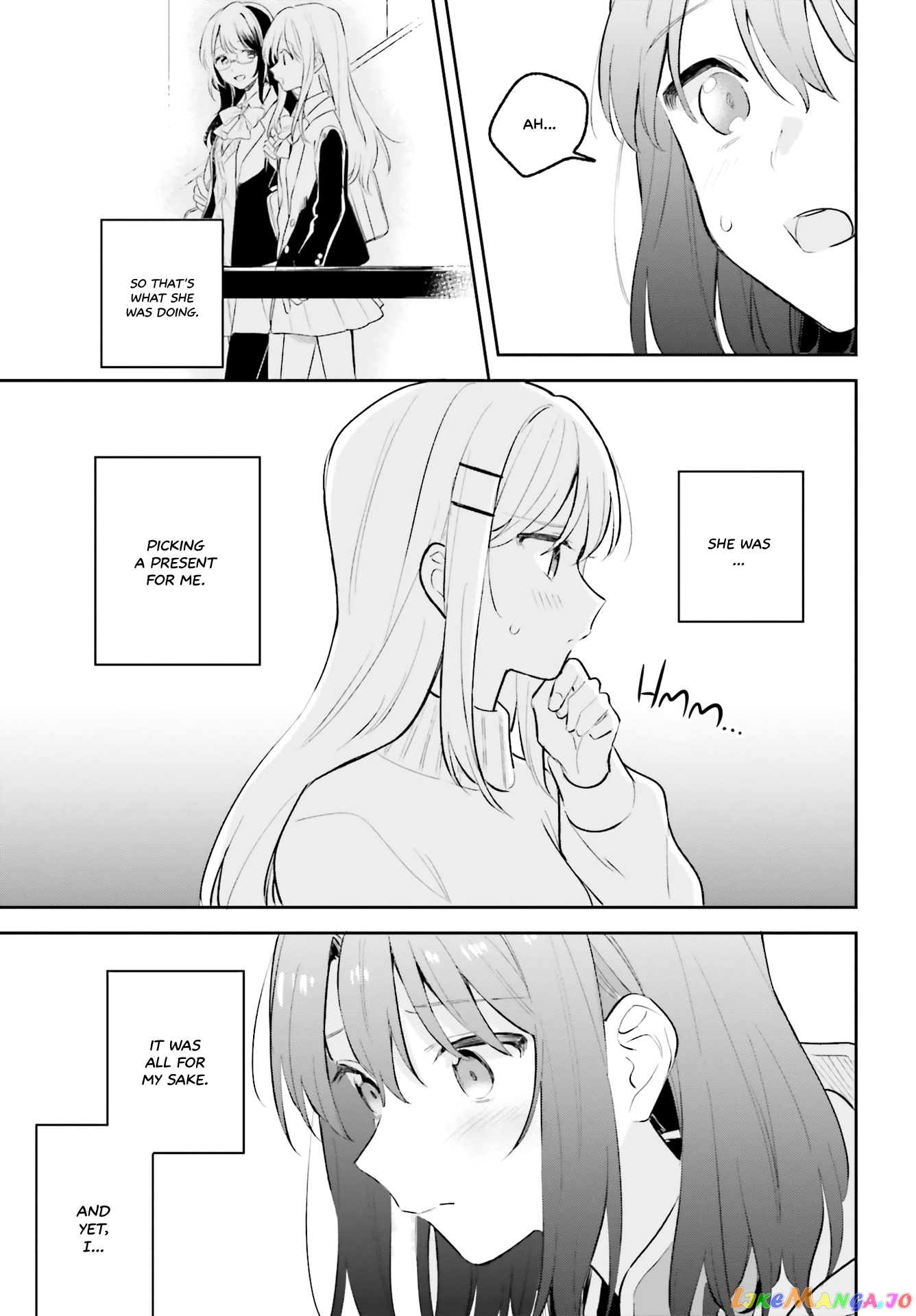 Adachi To Shimamura (Moke Yuzuhara) chapter 12.5 - page 8
