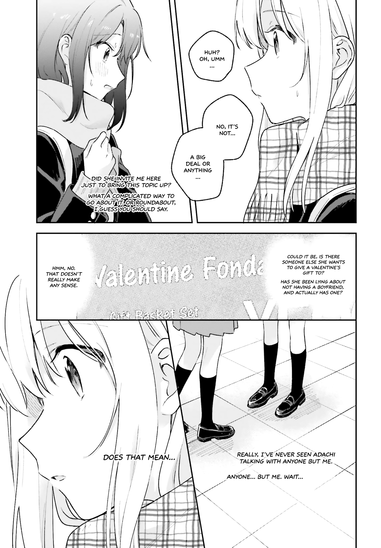 Adachi To Shimamura (Moke Yuzuhara) chapter 14 - page 15