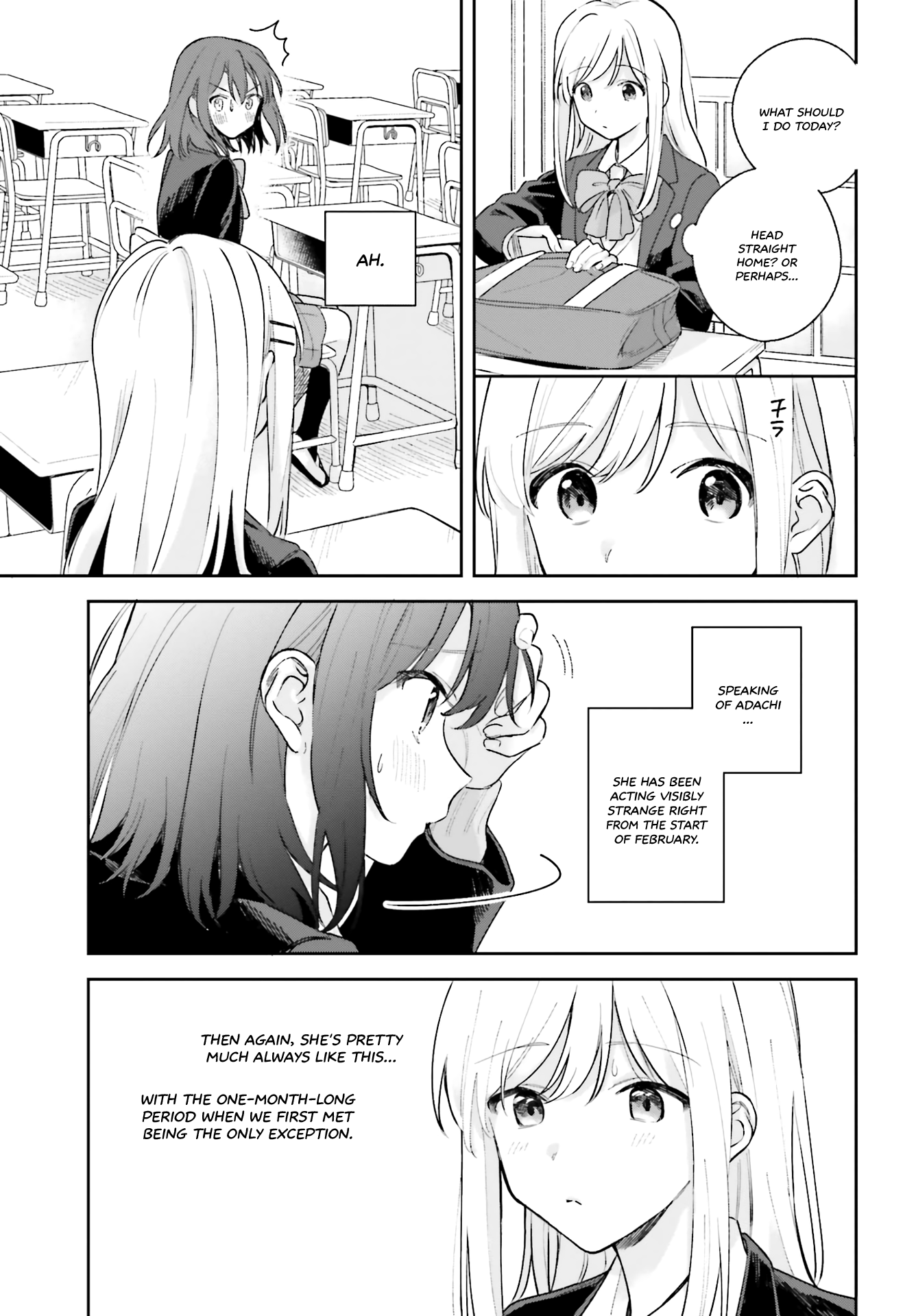 Adachi To Shimamura (Moke Yuzuhara) chapter 14 - page 3