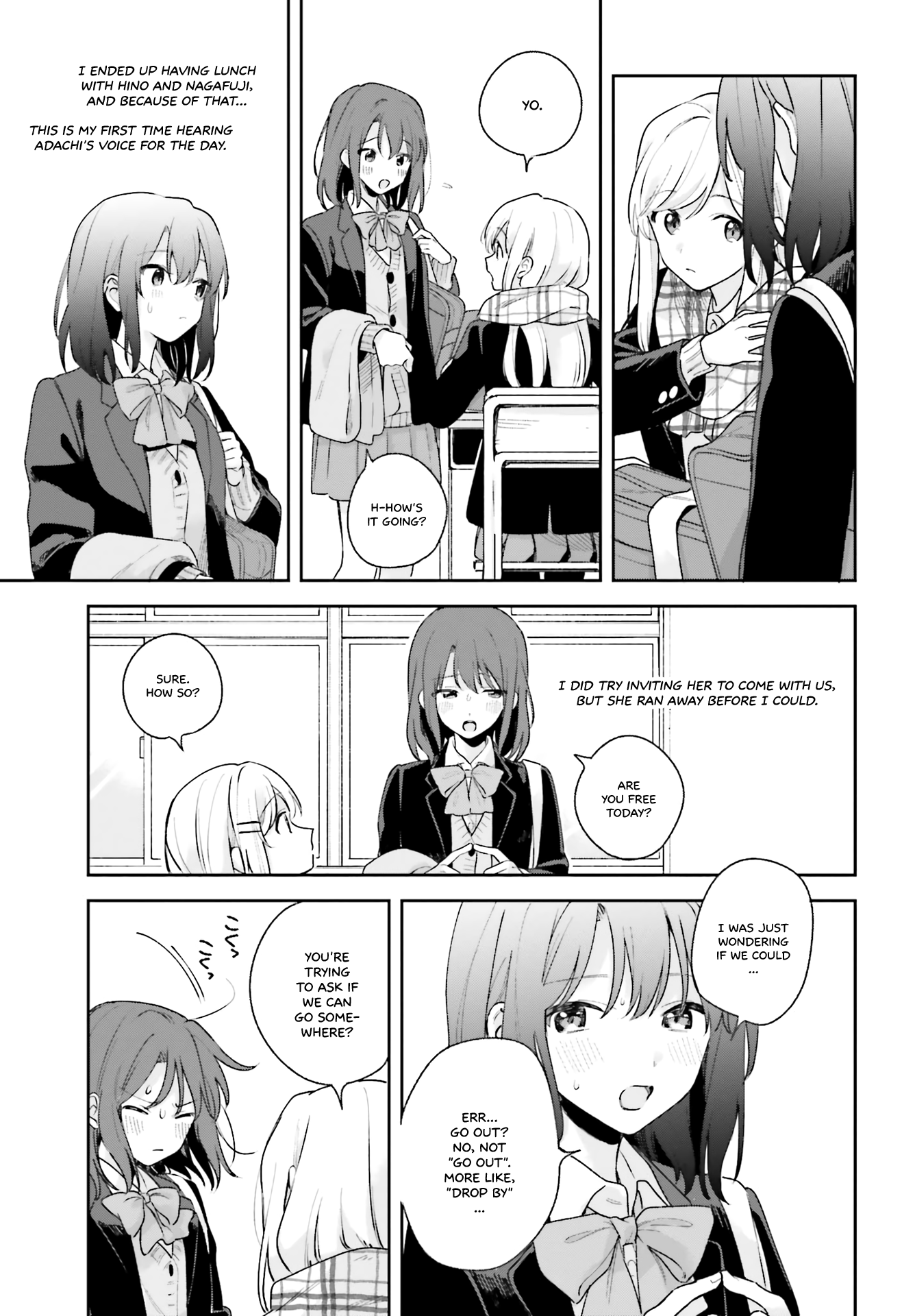 Adachi To Shimamura (Moke Yuzuhara) chapter 14 - page 5