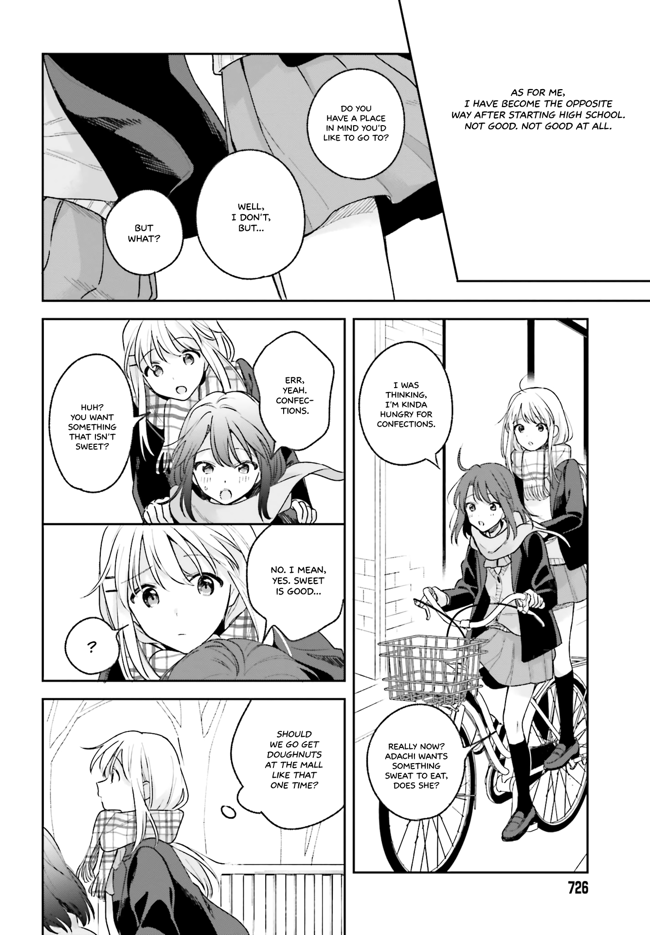 Adachi To Shimamura (Moke Yuzuhara) chapter 14 - page 8