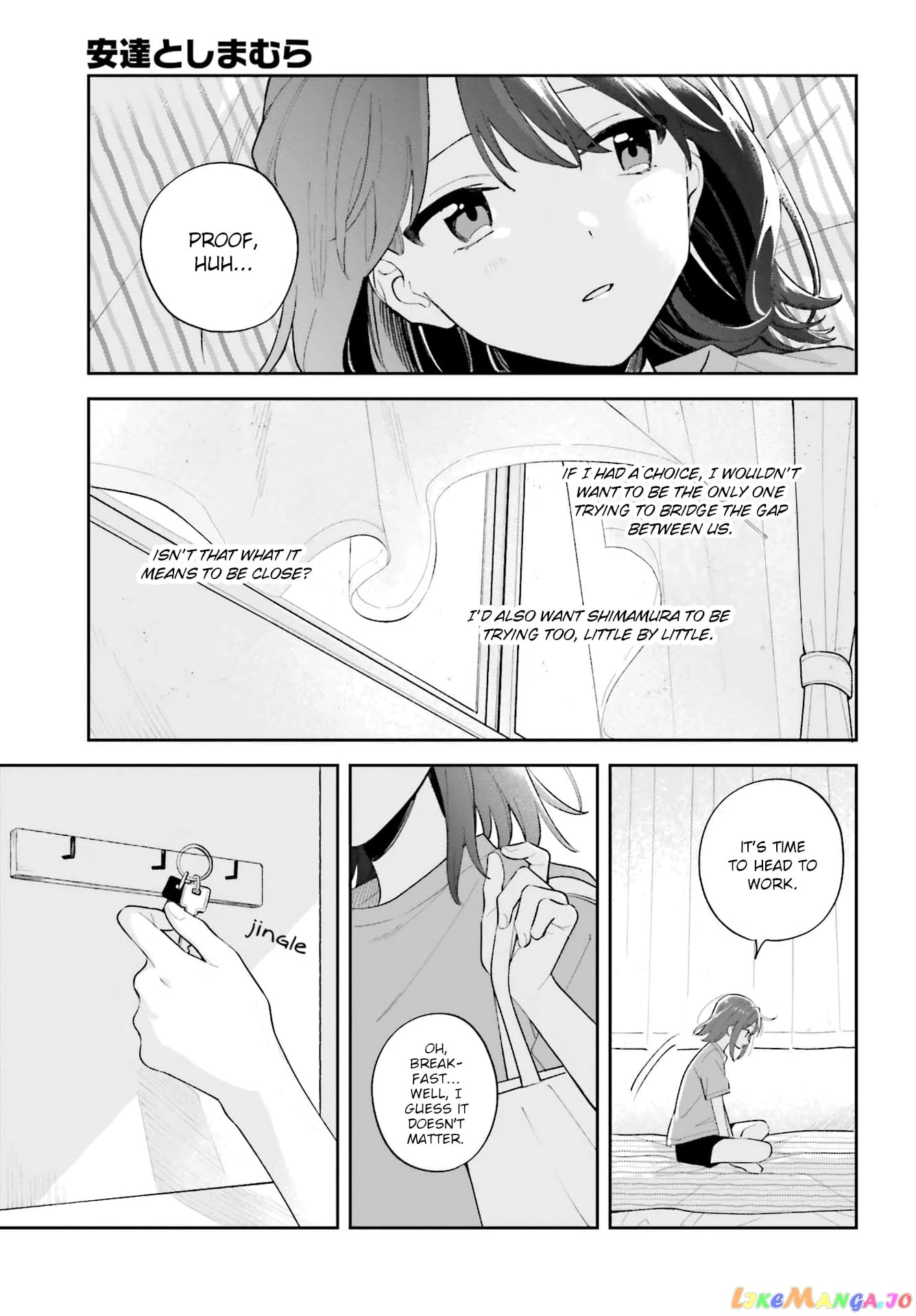 Adachi To Shimamura (Moke Yuzuhara) chapter 27.1 - page 3