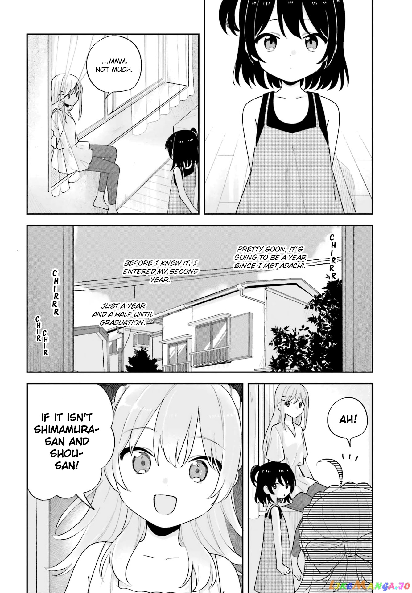 Adachi To Shimamura (Moke Yuzuhara) chapter 27.1 - page 6