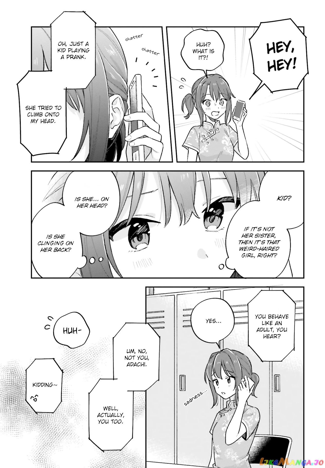 Adachi To Shimamura (Moke Yuzuhara) chapter 27.2 - page 5