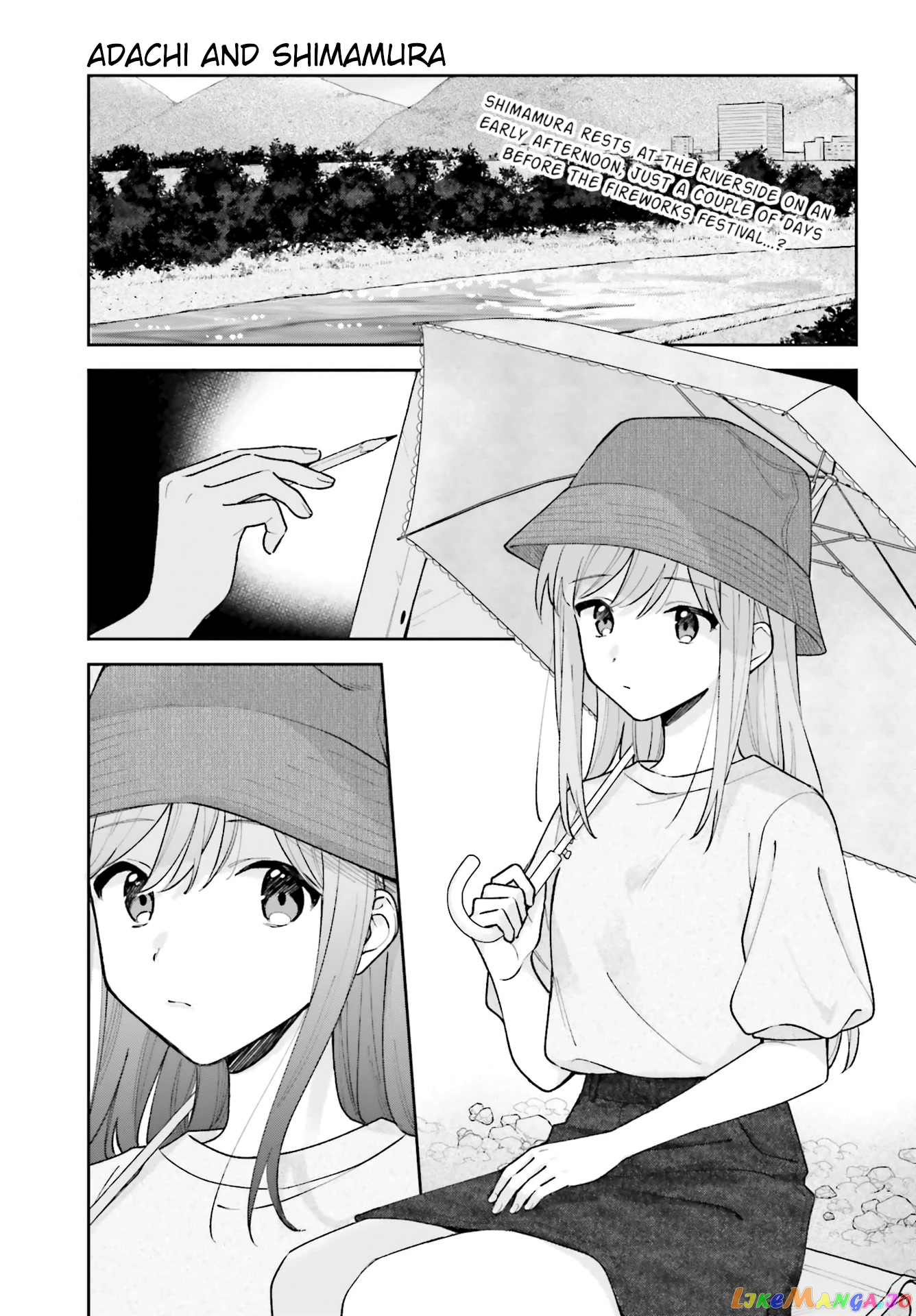 Adachi To Shimamura (Moke Yuzuhara) chapter 27.3 - page 1