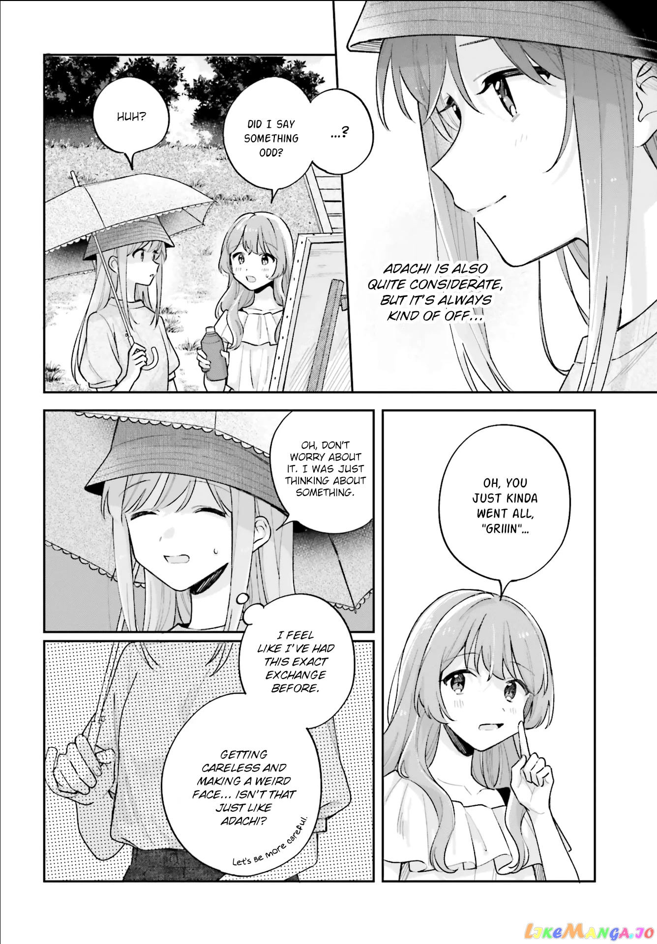 Adachi To Shimamura (Moke Yuzuhara) chapter 27.3 - page 10