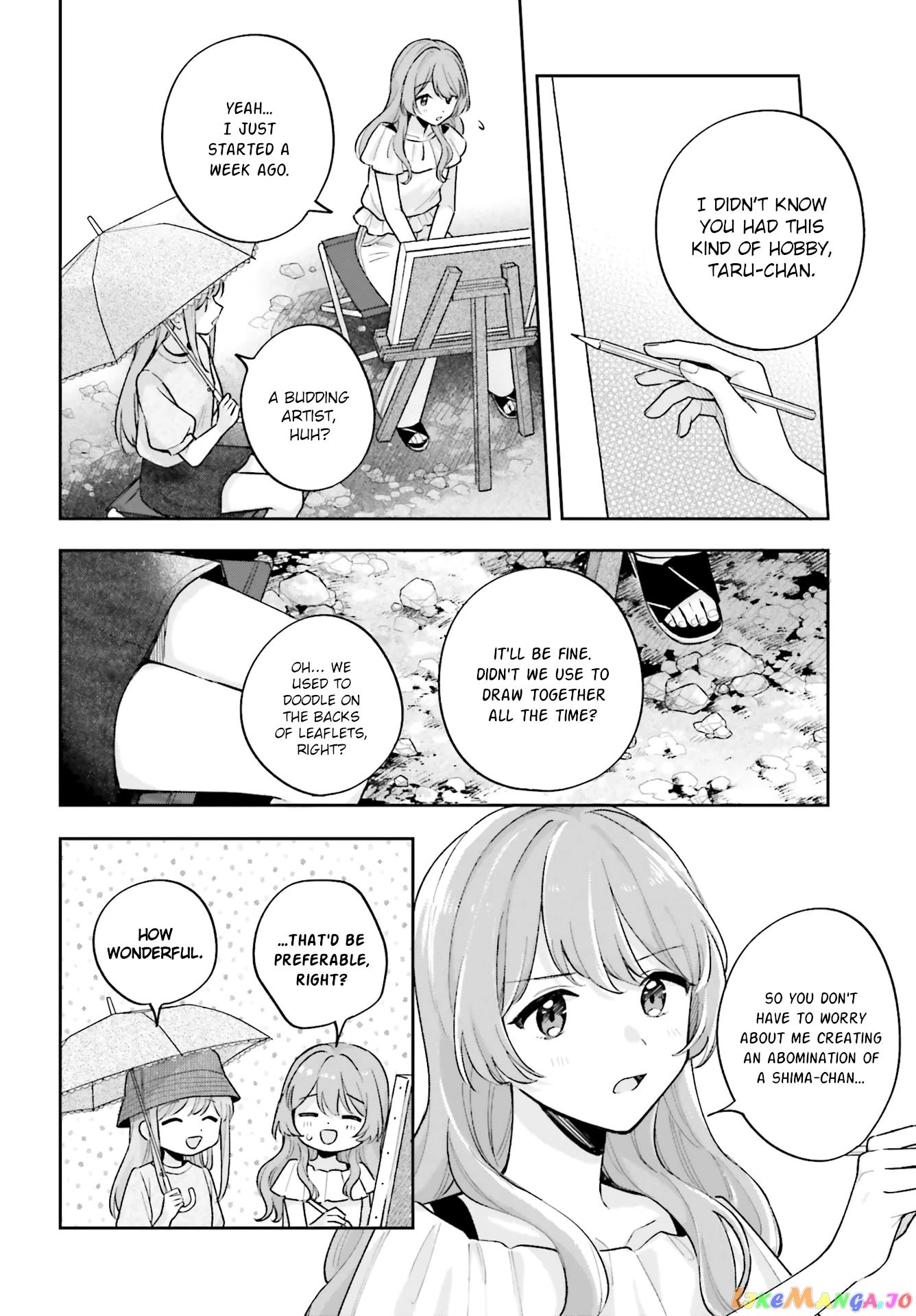 Adachi To Shimamura (Moke Yuzuhara) chapter 27.3 - page 8