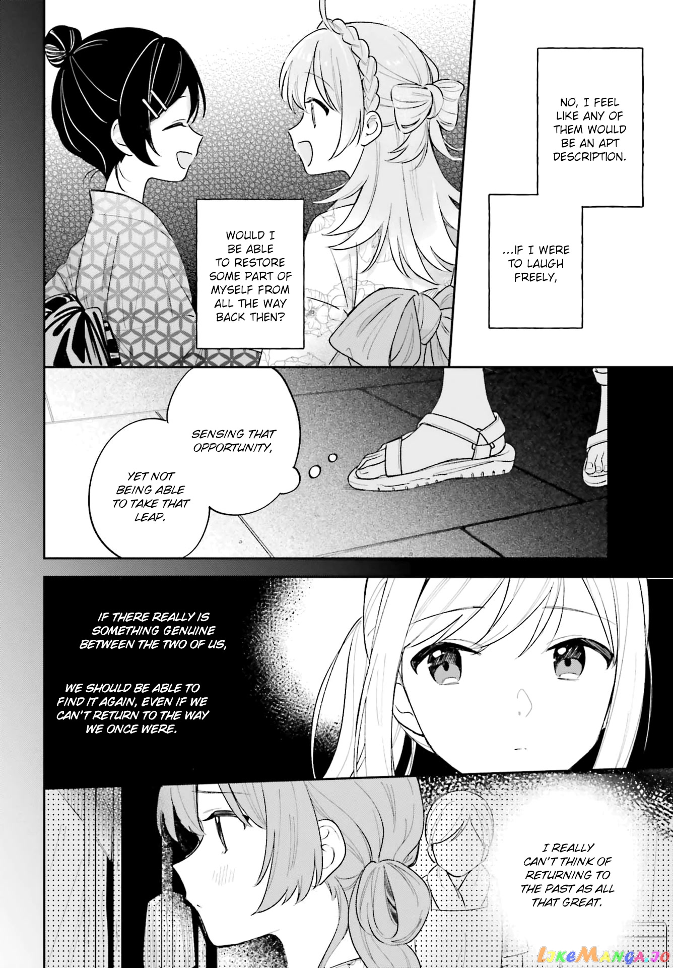 Adachi To Shimamura (Moke Yuzuhara) chapter 27.4 - page 8