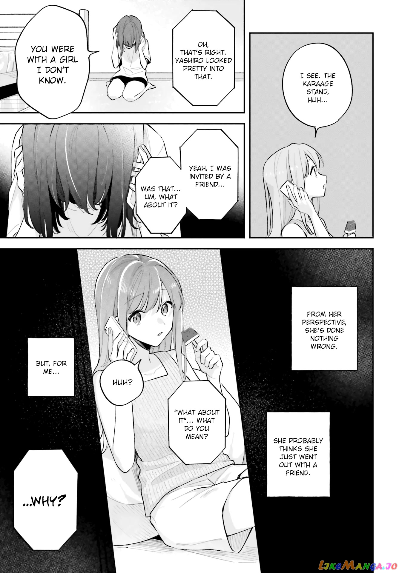 Adachi To Shimamura (Moke Yuzuhara) chapter 28 - page 13