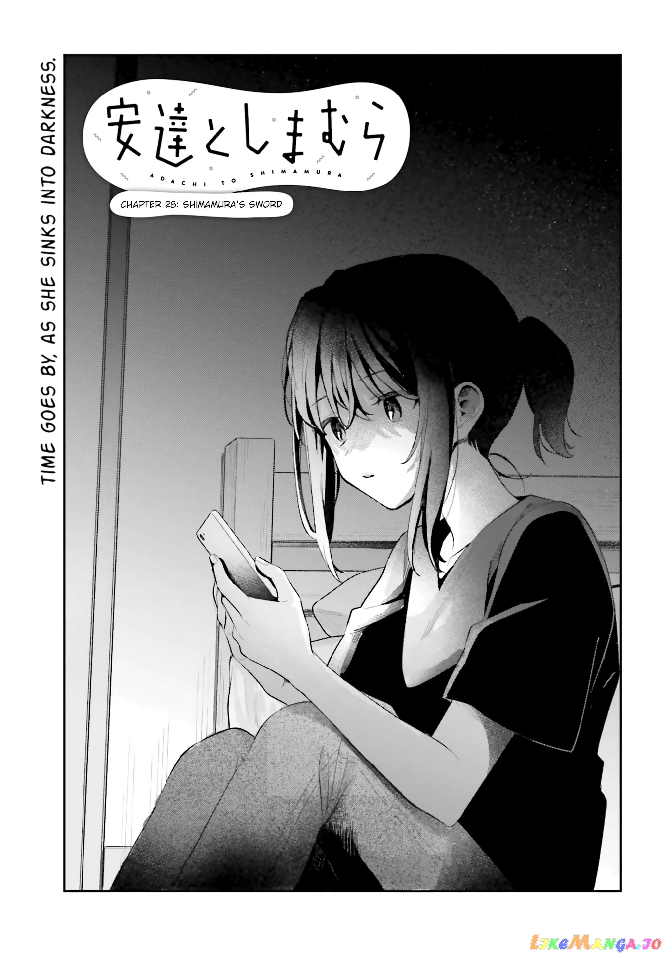 Adachi To Shimamura (Moke Yuzuhara) chapter 28 - page 3