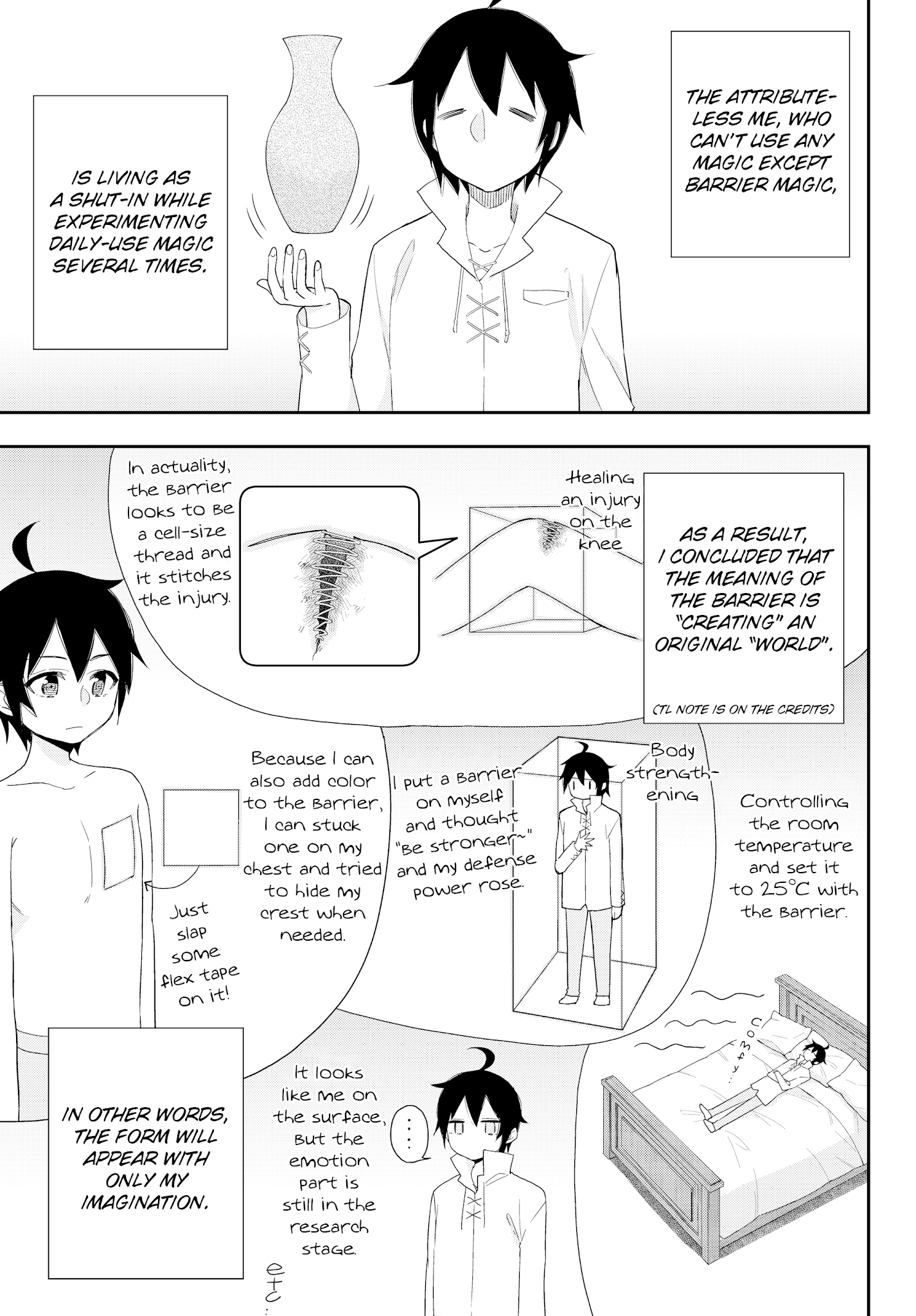 Jitsu Wa Ore, Saikyou Deshita chapter 9.5 - page 1