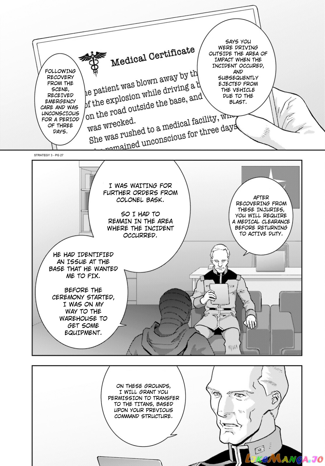 Mobile Suit Zeta Gundam - Define chapter 87 - page 27