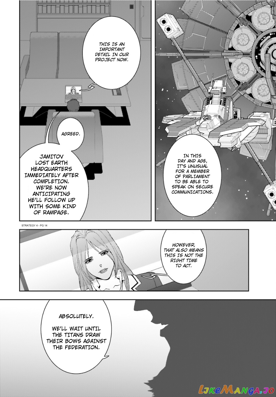 Mobile Suit Zeta Gundam - Define chapter 88 - page 14
