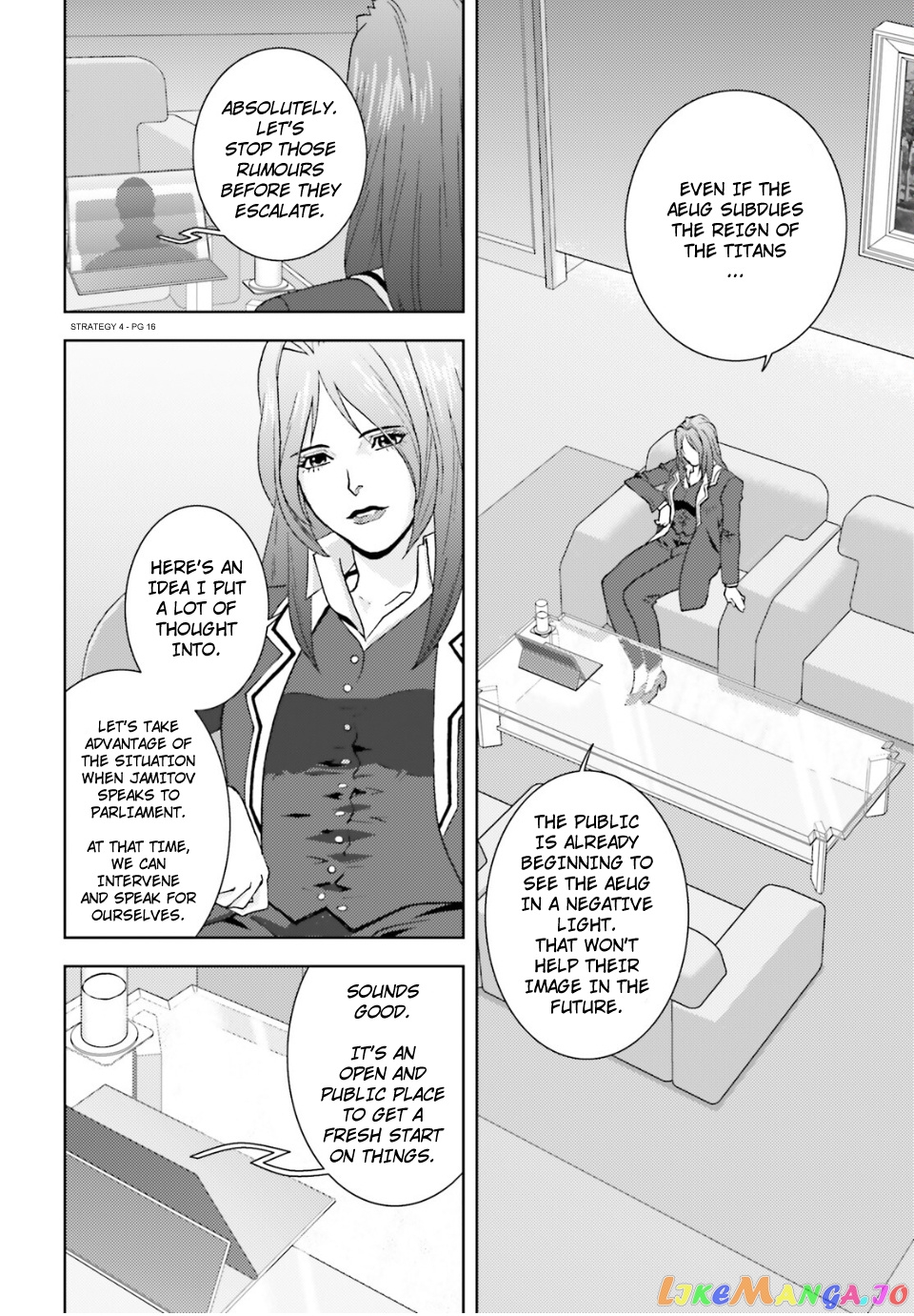 Mobile Suit Zeta Gundam - Define chapter 88 - page 16