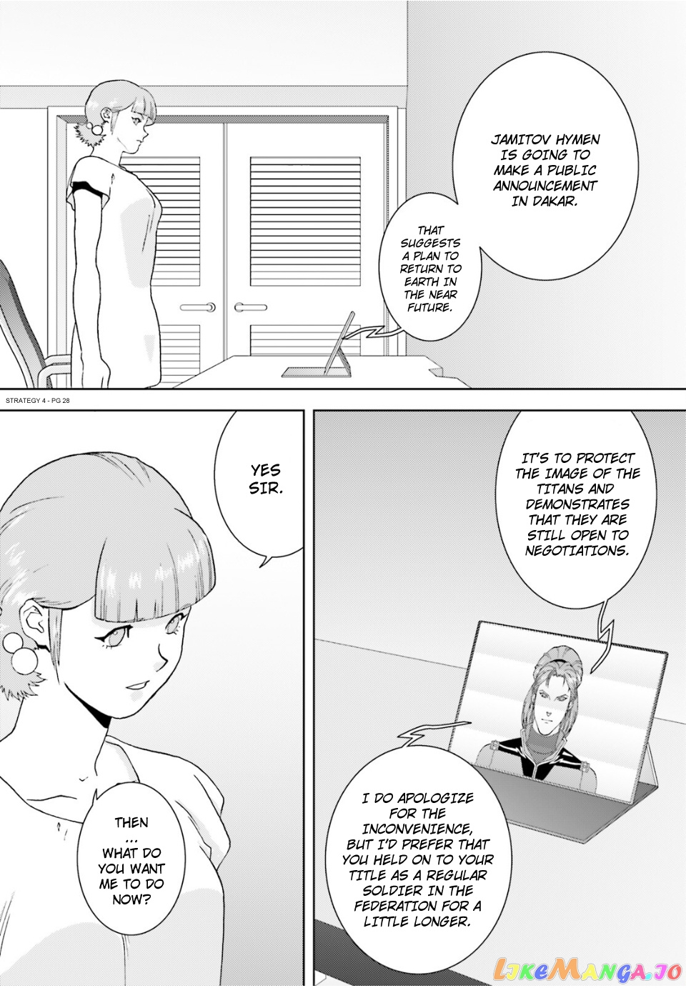 Mobile Suit Zeta Gundam - Define chapter 88 - page 28