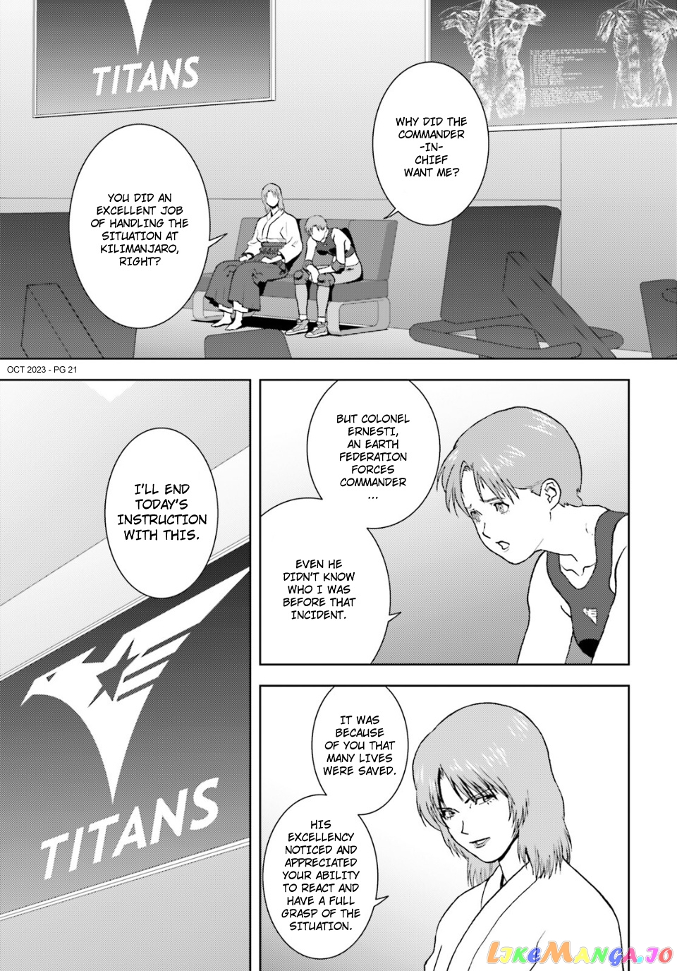Mobile Suit Zeta Gundam - Define chapter 89 - page 21