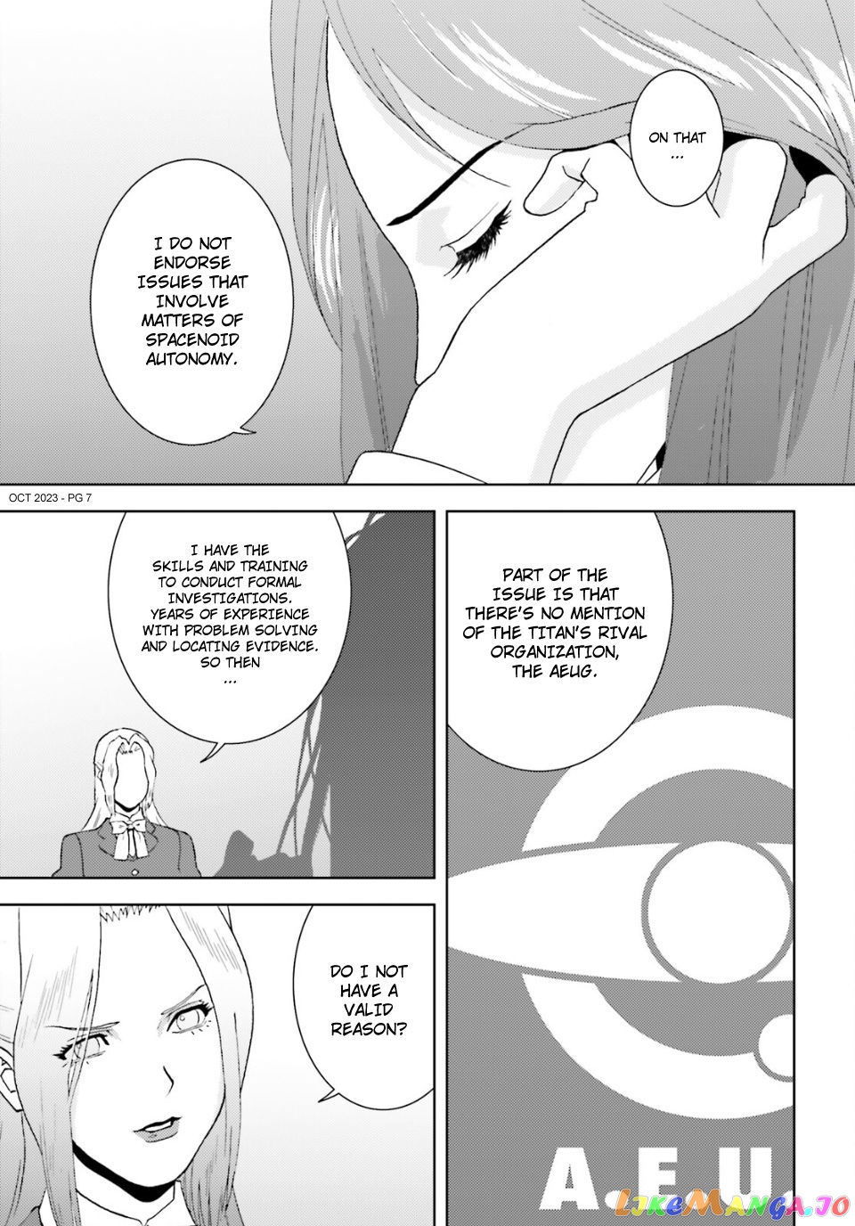 Mobile Suit Zeta Gundam - Define chapter 89 - page 7