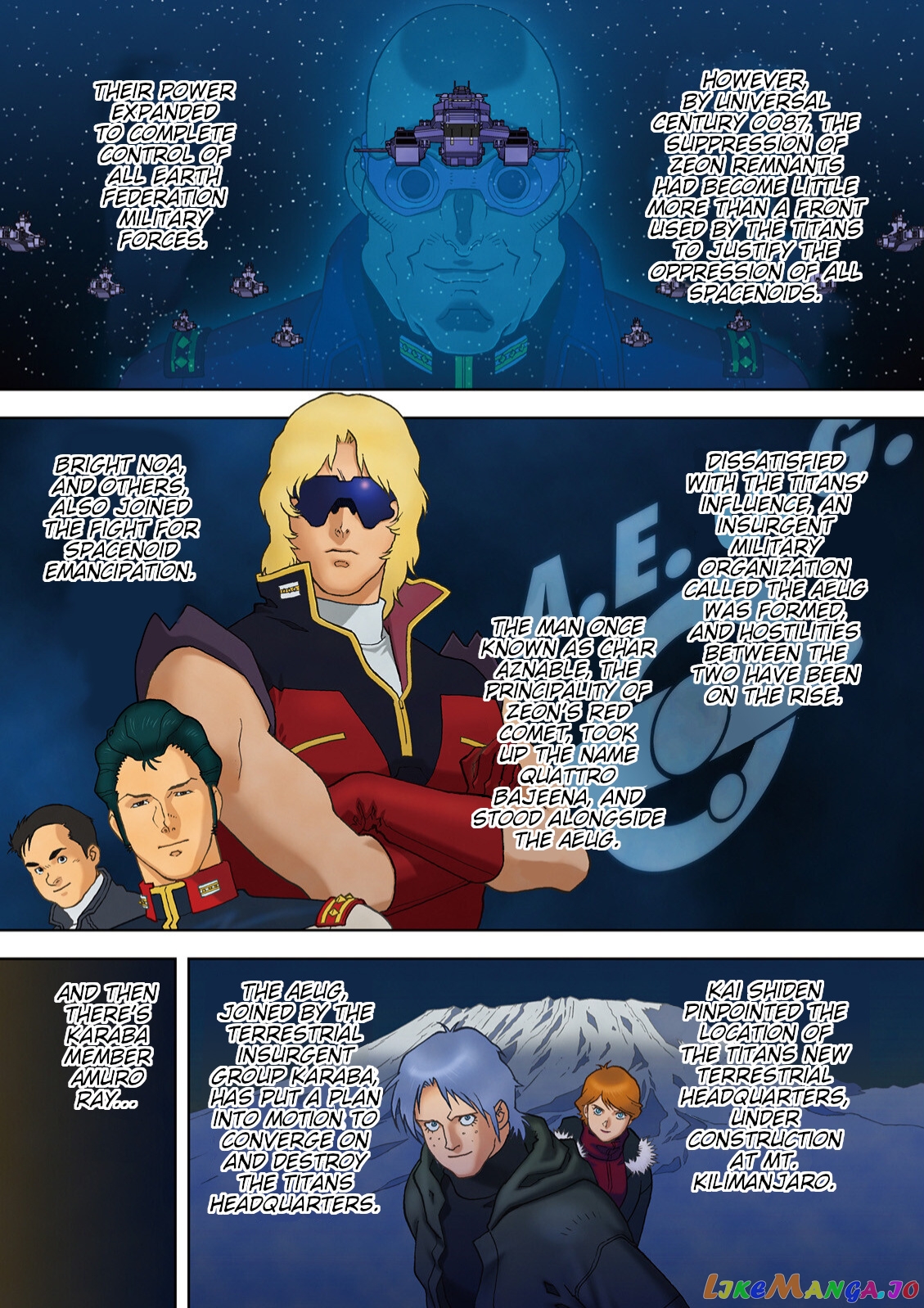 Mobile Suit Zeta Gundam - Define chapter 50 - page 4