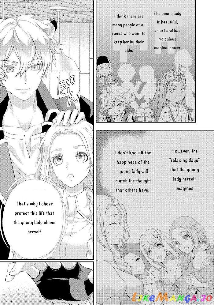 Milady Just Wants To Relax chapter 22.2 - page 3