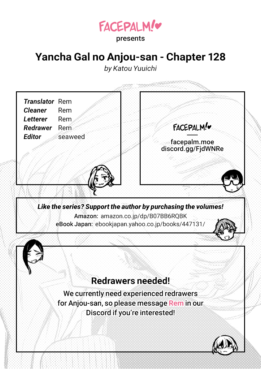 Yancha Gal No Anjou-San chapter 128 - page 14