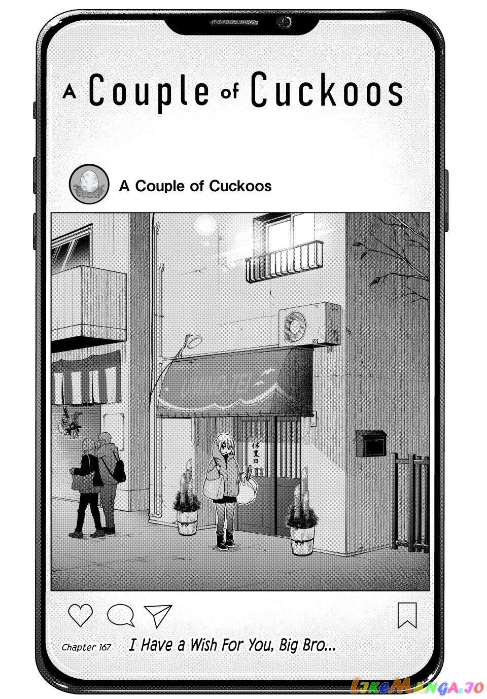 The Cuckoo's Fiancee chapter 167 - page 1