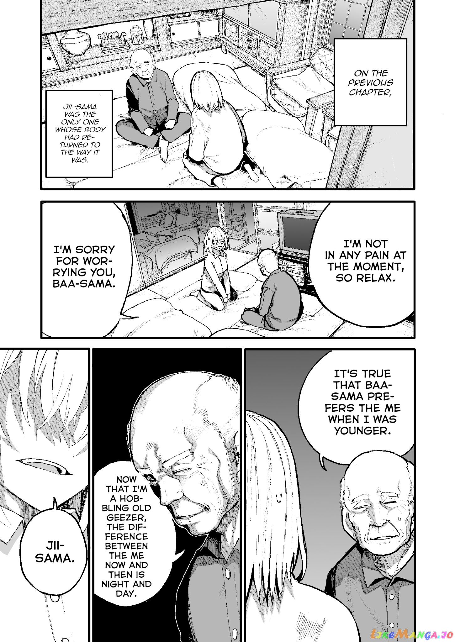A Story About A Grandpa and Grandma who Returned Back to their Youth. chapter 47 - page 1