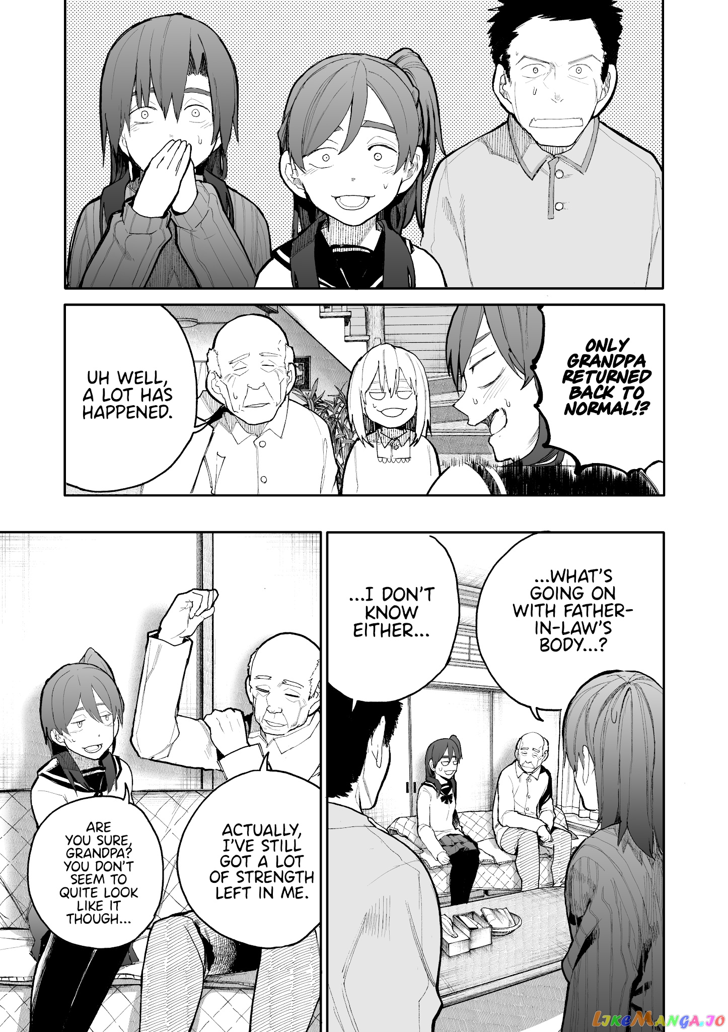A Story About A Grandpa and Grandma who Returned Back to their Youth. chapter 50 - page 1