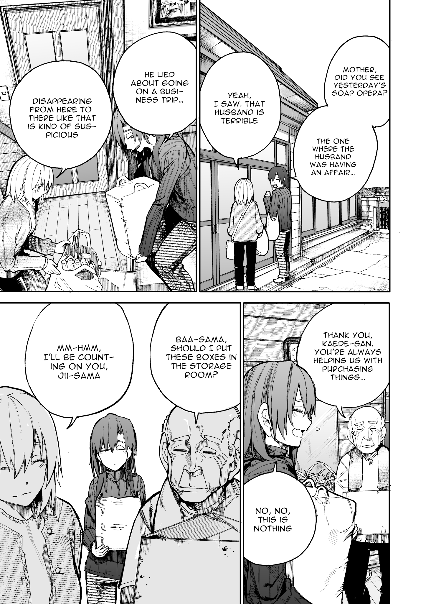 A Story About A Grandpa and Grandma who Returned Back to their Youth. chapter 54 - page 1