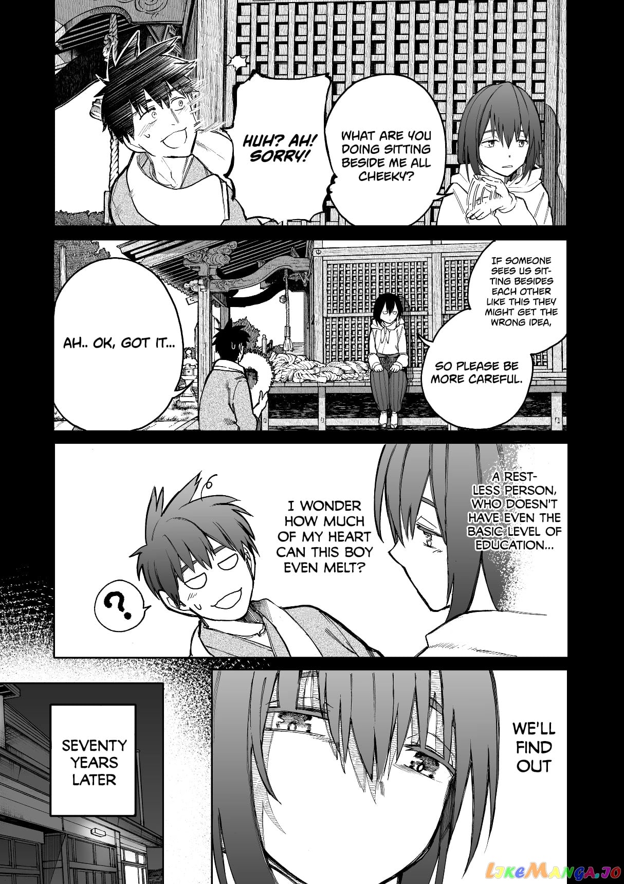 A Story About A Grandpa and Grandma who Returned Back to their Youth. chapter 56 - page 3