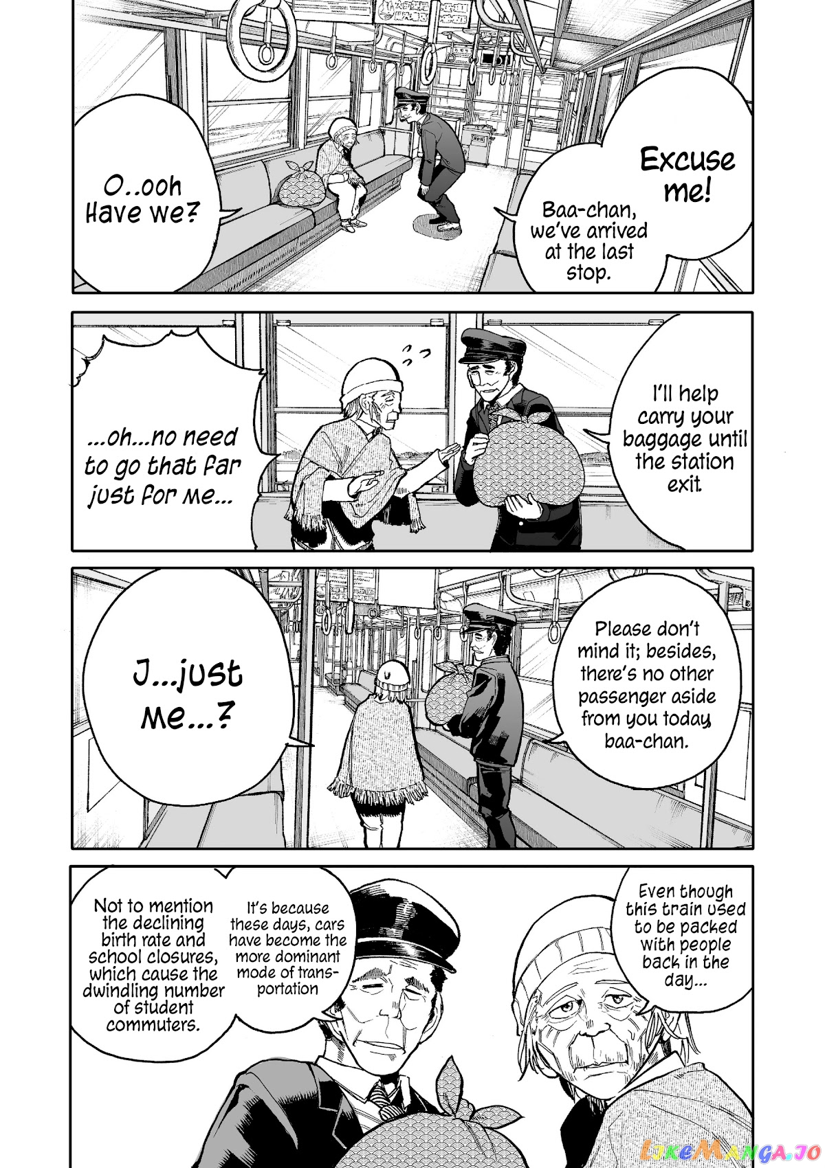 A Story About A Grandpa and Grandma who Returned Back to their Youth. chapter 58 - page 1