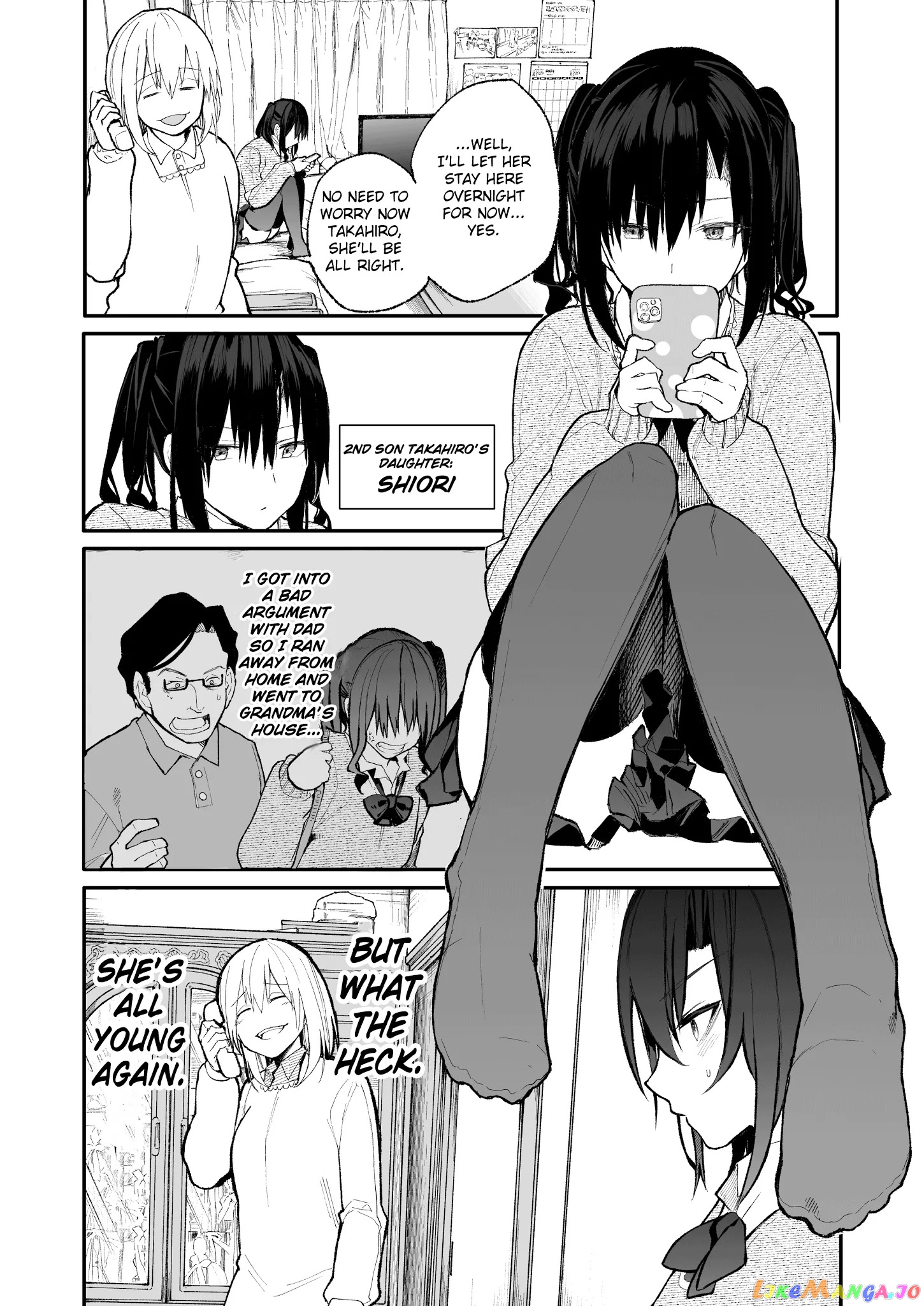 A Story About A Grandpa and Grandma who Returned Back to their Youth. chapter 26 - page 1