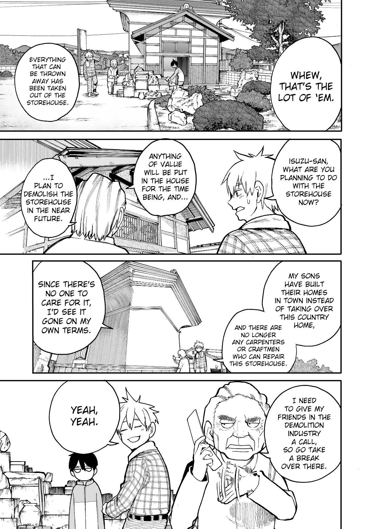 A Story About A Grandpa and Grandma who Returned Back to their Youth. chapter 63 - page 1