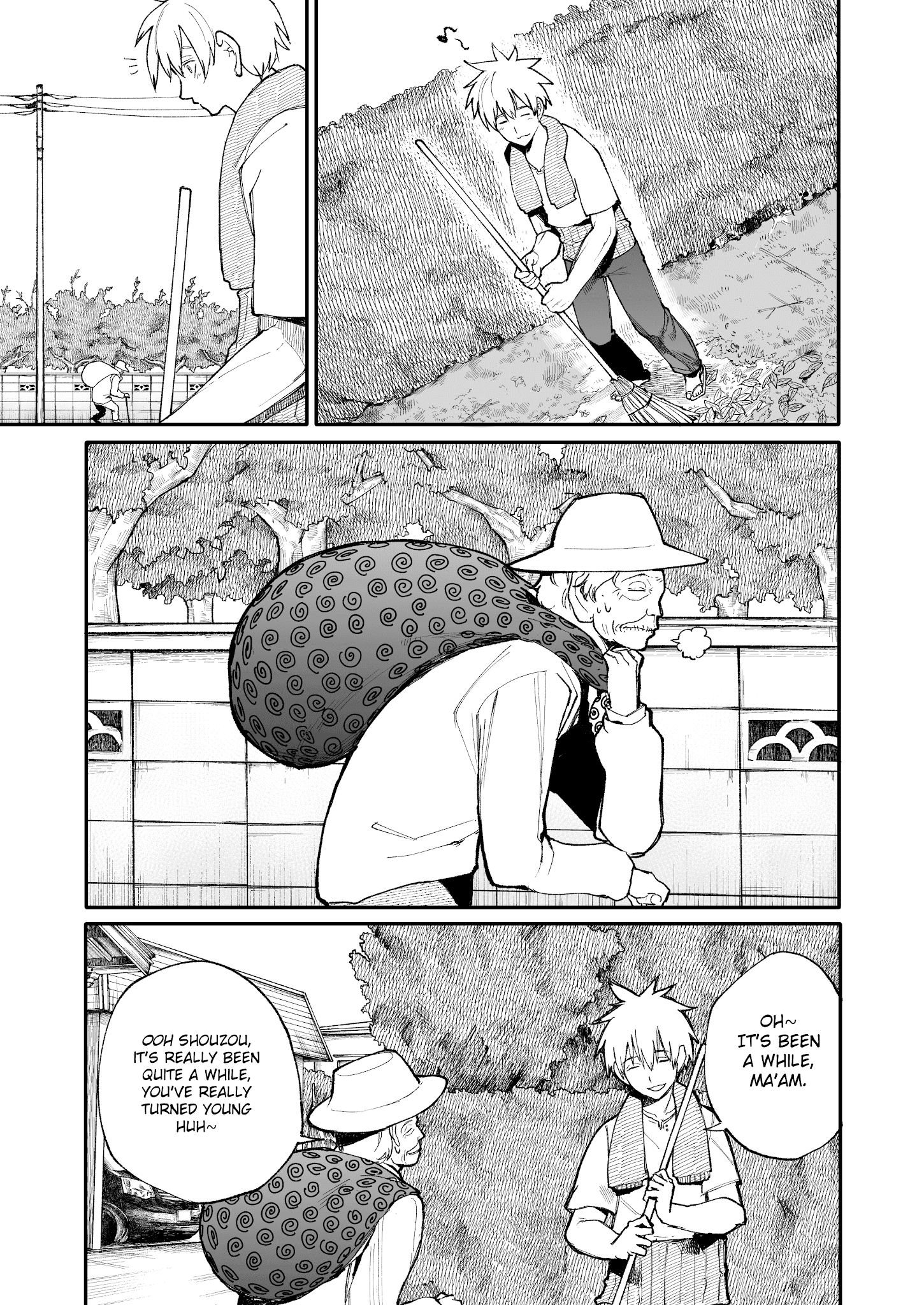 A Story About A Grandpa and Grandma who Returned Back to their Youth. chapter 30 - page 1