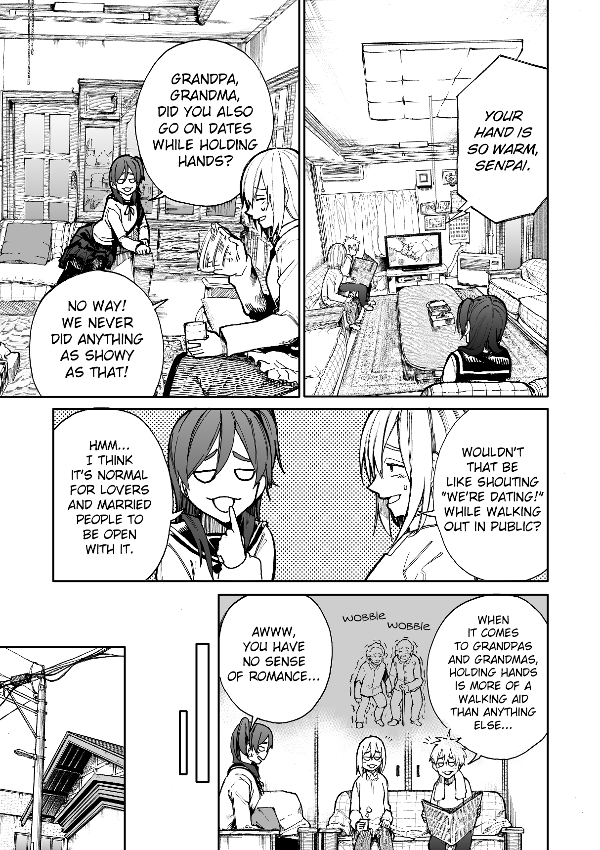A Story About A Grandpa and Grandma who Returned Back to their Youth. chapter 65 - page 1